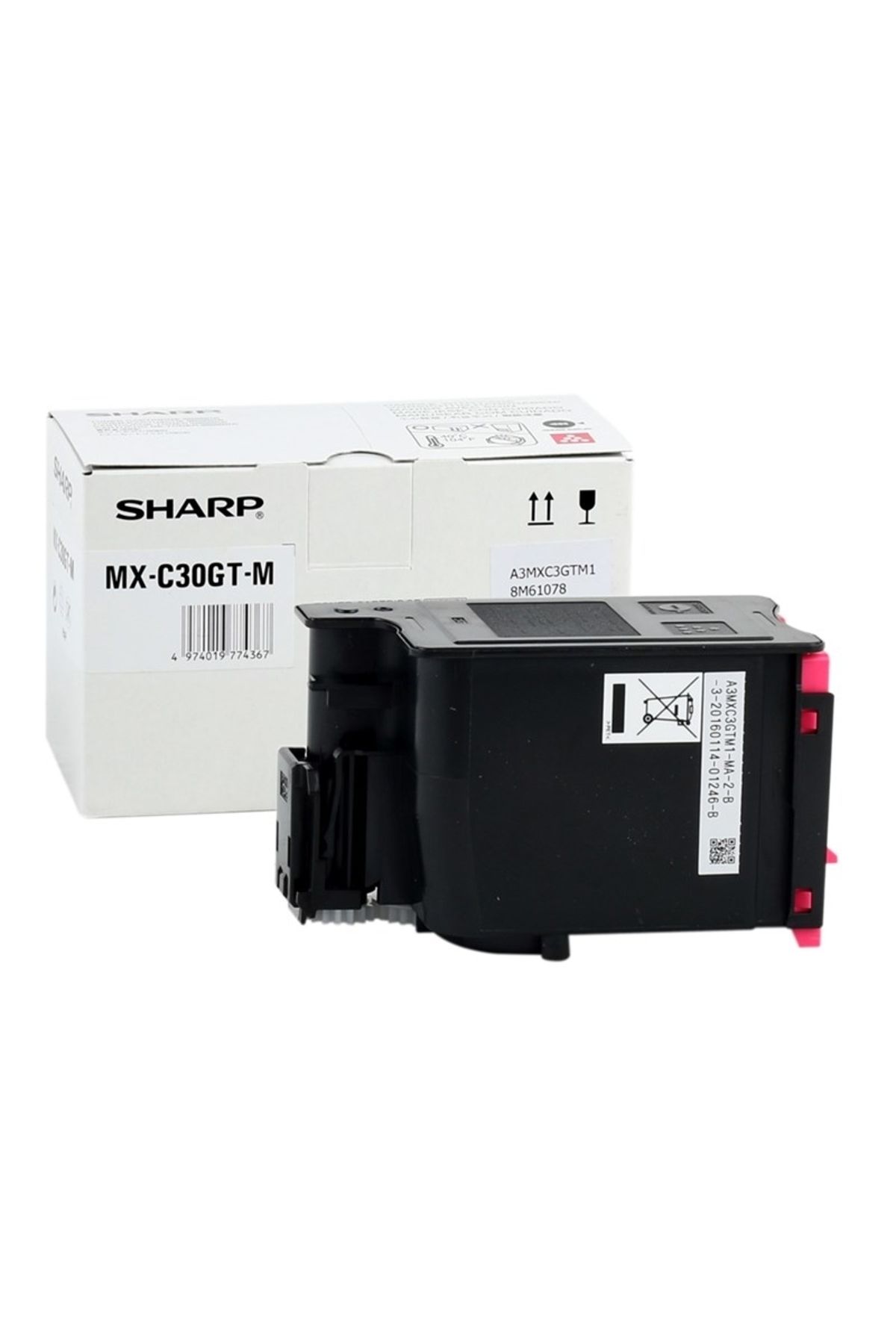 Brother Sharp MX-C30GTMA  Kırmızı Toner