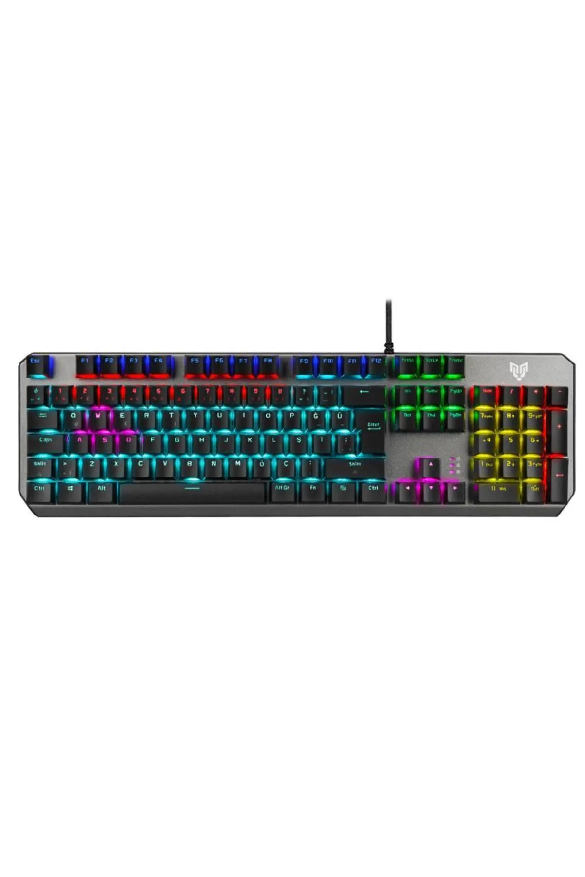 Blueforce Shooter Rgb Mekanik Gaming Oyuncu Klavyesi Red Switch Q Tr