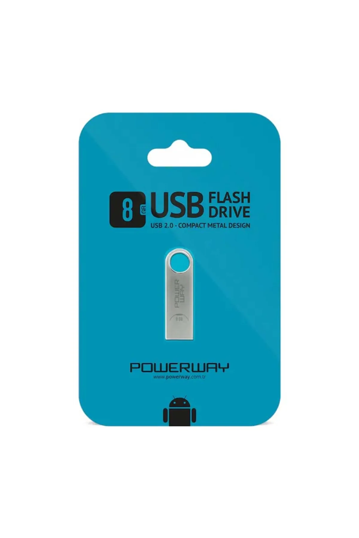 Powermaster Shopzum 8 Gb Metal Usb 2.0 Flash Bellek