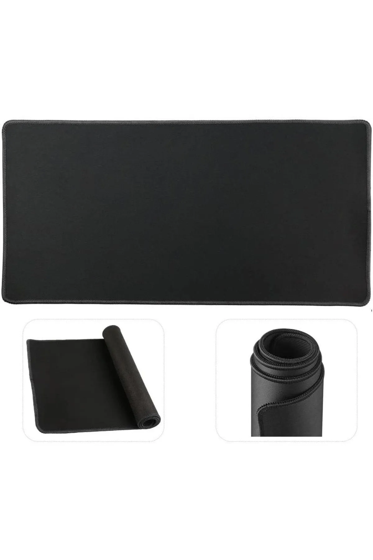 Genel Markalar shpwave 70cmx30cm Siyah Mause Ped Gamer Oyuncu Mouse Pad Kaydırmaz Mousepad Uzun Klavye Fare Altlı