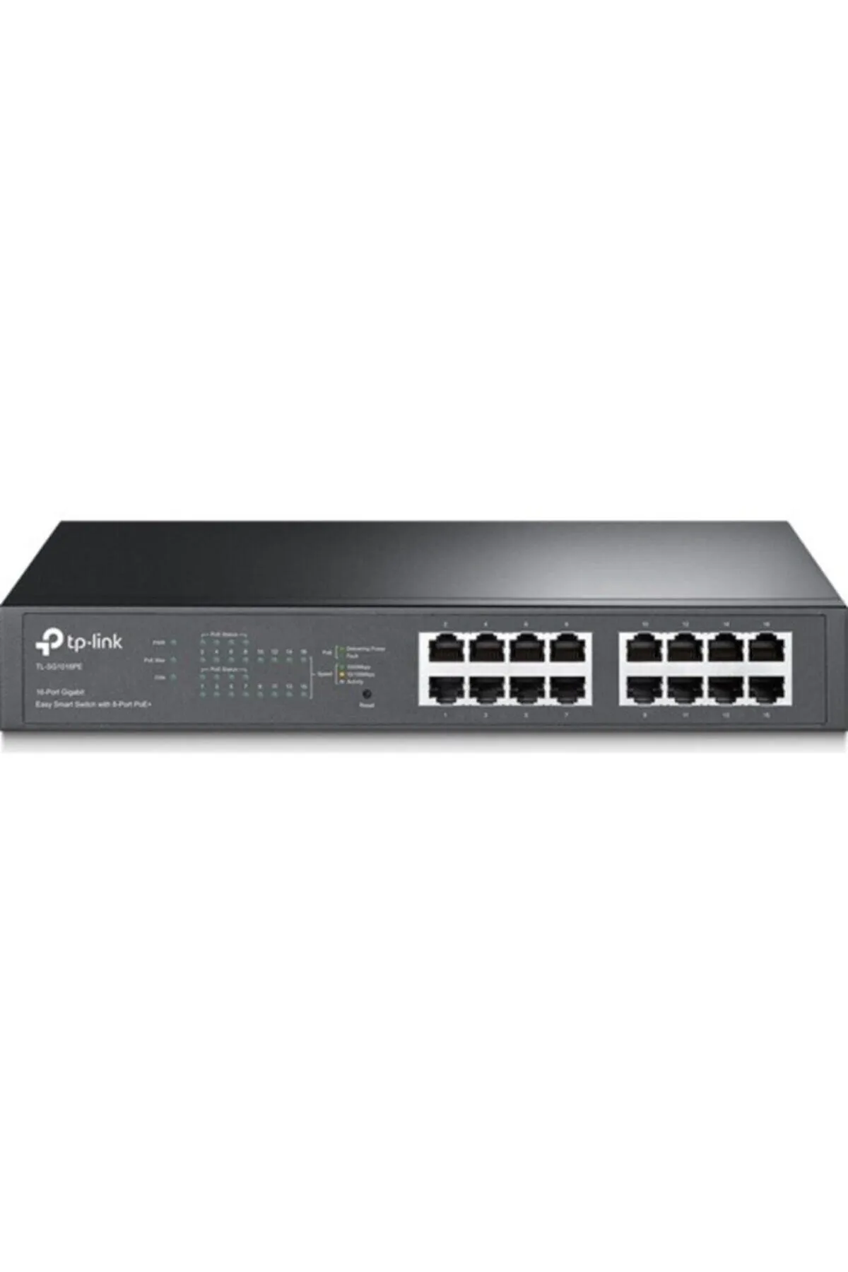 TP-Link shpwave TL-SG1016PE, 16-Port Gigabit Easy Smart Switch with 8-Port PoE+ htcx 1005813