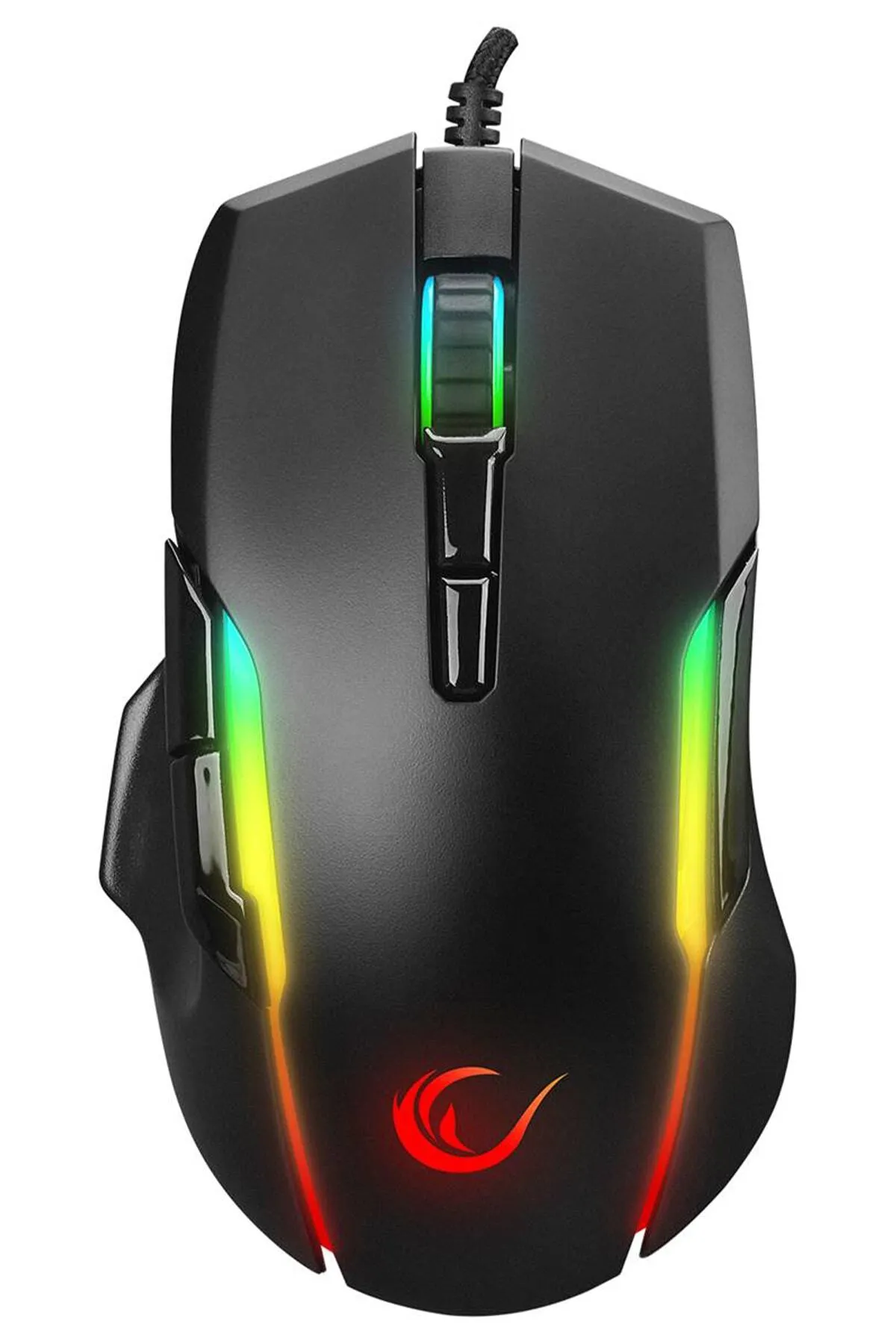 Rampage shpy Orbit Rgb Ledli Makrolu 6400 Dpı Drag Click Gaming Pro Oyuncu Mouse gxtr 1030188