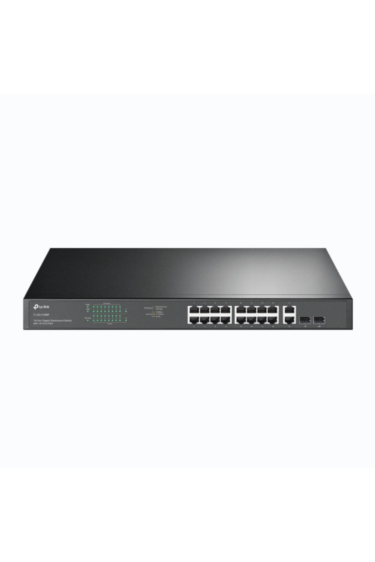 TP-Link shpy TL-SG1218MP, 18-Port Gigabit Rackmount Switch with 16 PoE+ gxtr 1030188