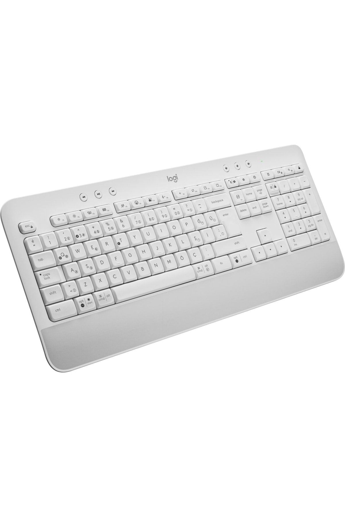 Logitech Signature K650 Tam Boyutlu Kablosuz Türkçe Q Klavye - Beyaz