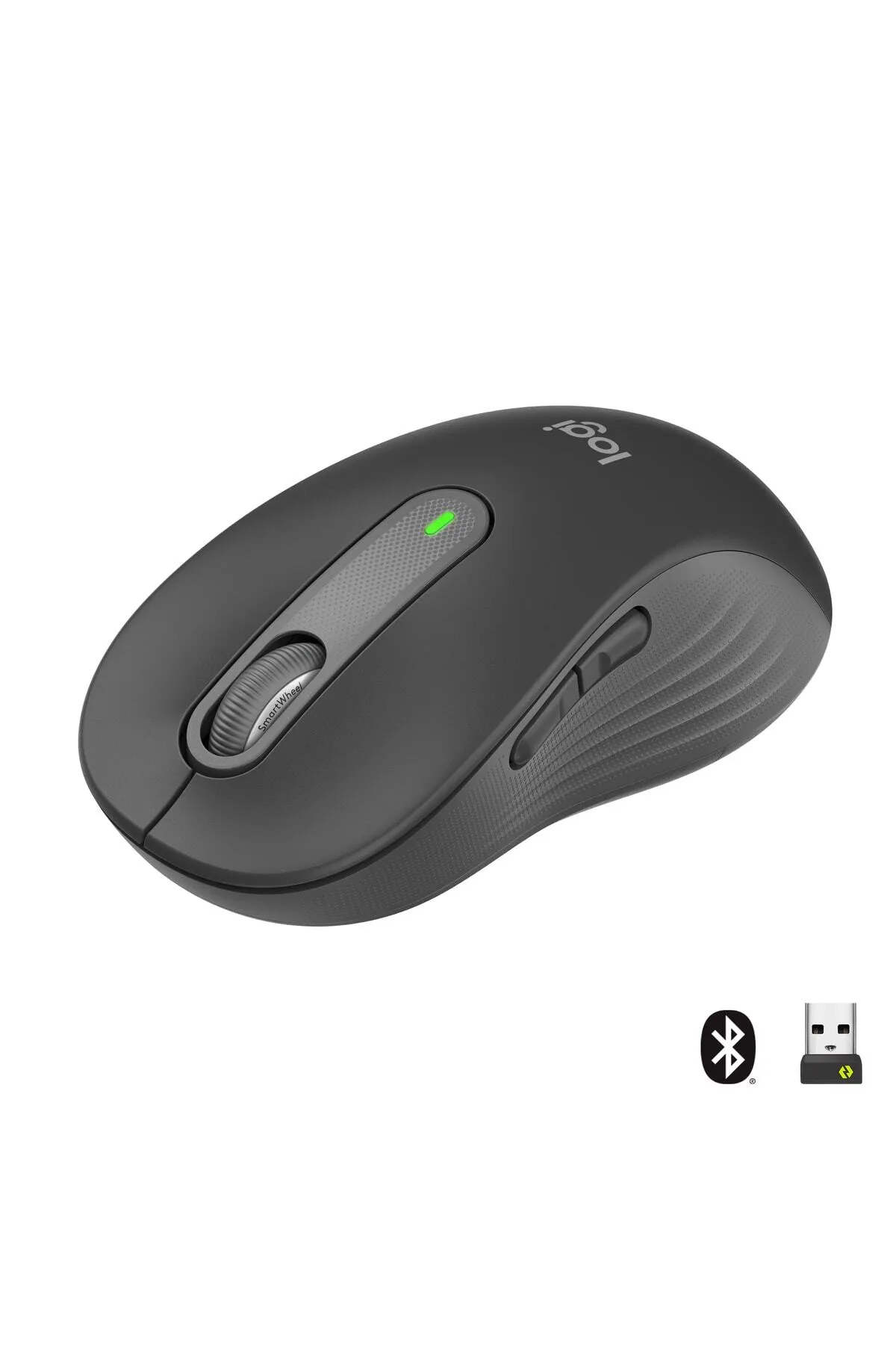 Logitech Signature M650 Büyük Boy Sağ El Için Sessiz Kablosuz Mouse - Siyah