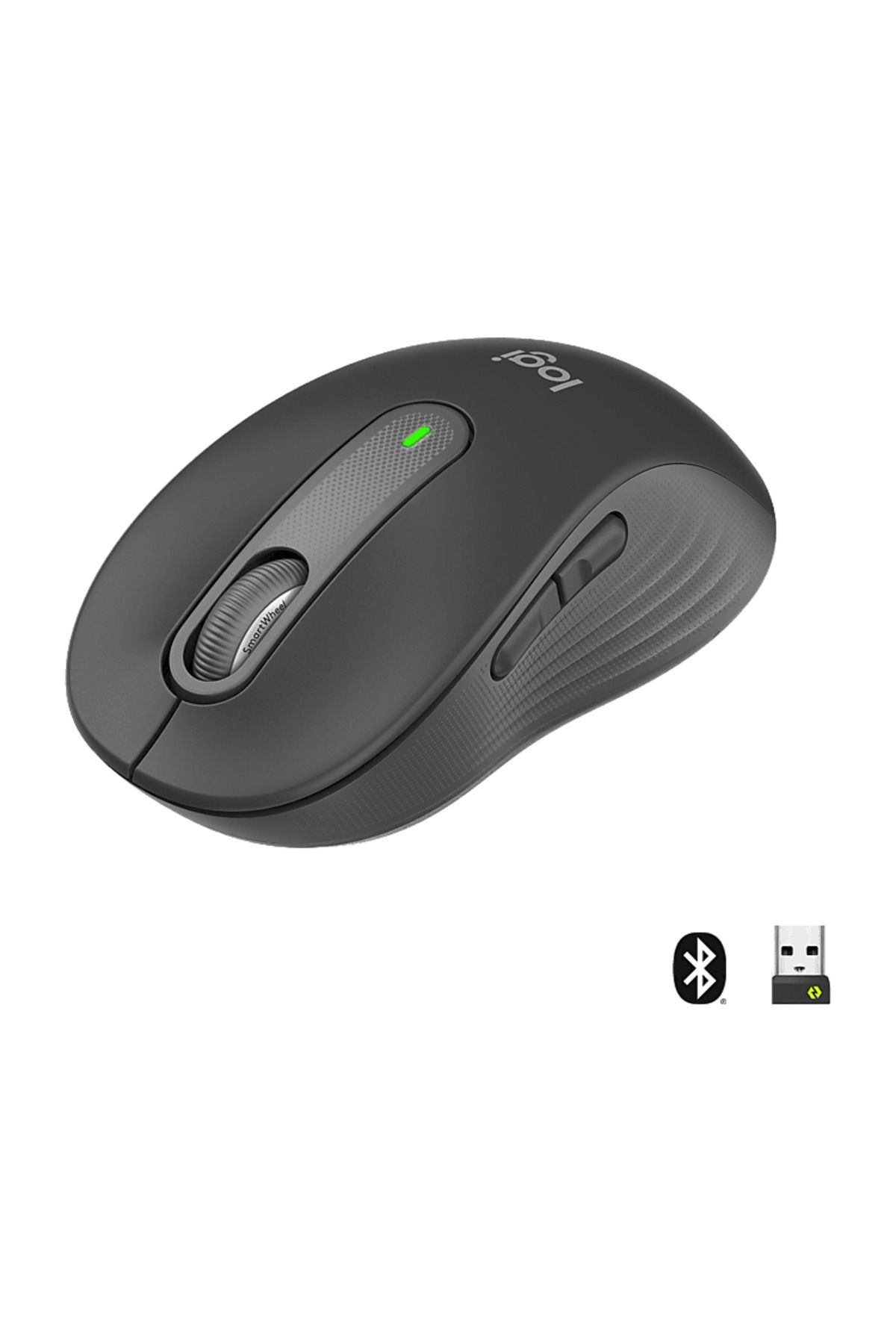 Logitech Signature M650 Küçük ve Orta Boy Sağ El Için Sessiz Kablosuz Mouse - Siyah