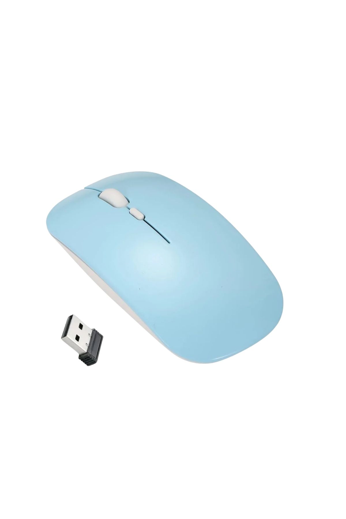 Noriyen Silent Plus RGB Işıklı Ultra Hafif Konfor Modeli 4 Tuşlu 2.4G Kablosuz Wireless Bluetooth M2 Mouse