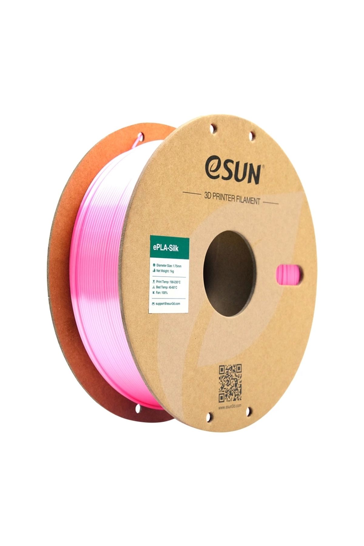 eSun Silk Pembe Pla Filament 1.75mm 1kg