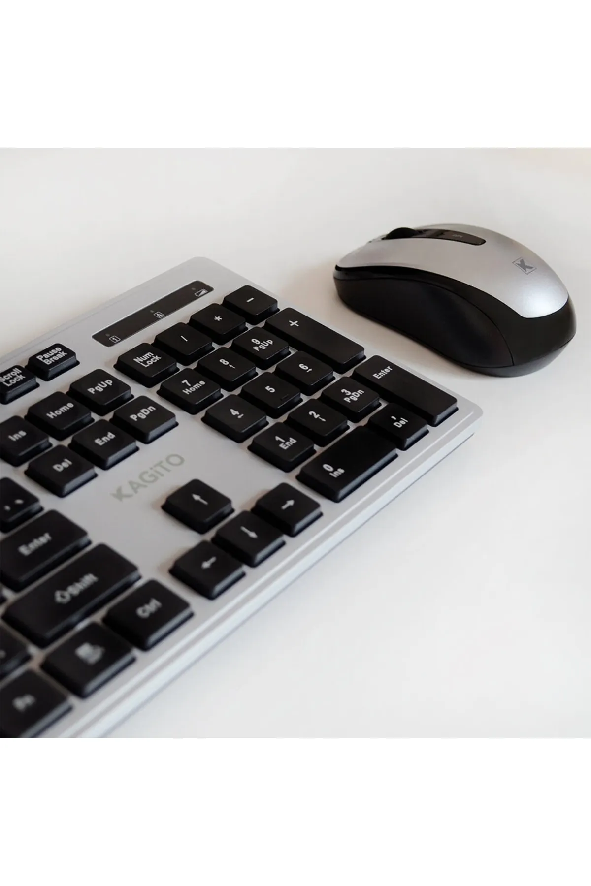 kagito Silver Kablosuz Klavye & Mouse Set Fiyatları, Özellikleri ve ...