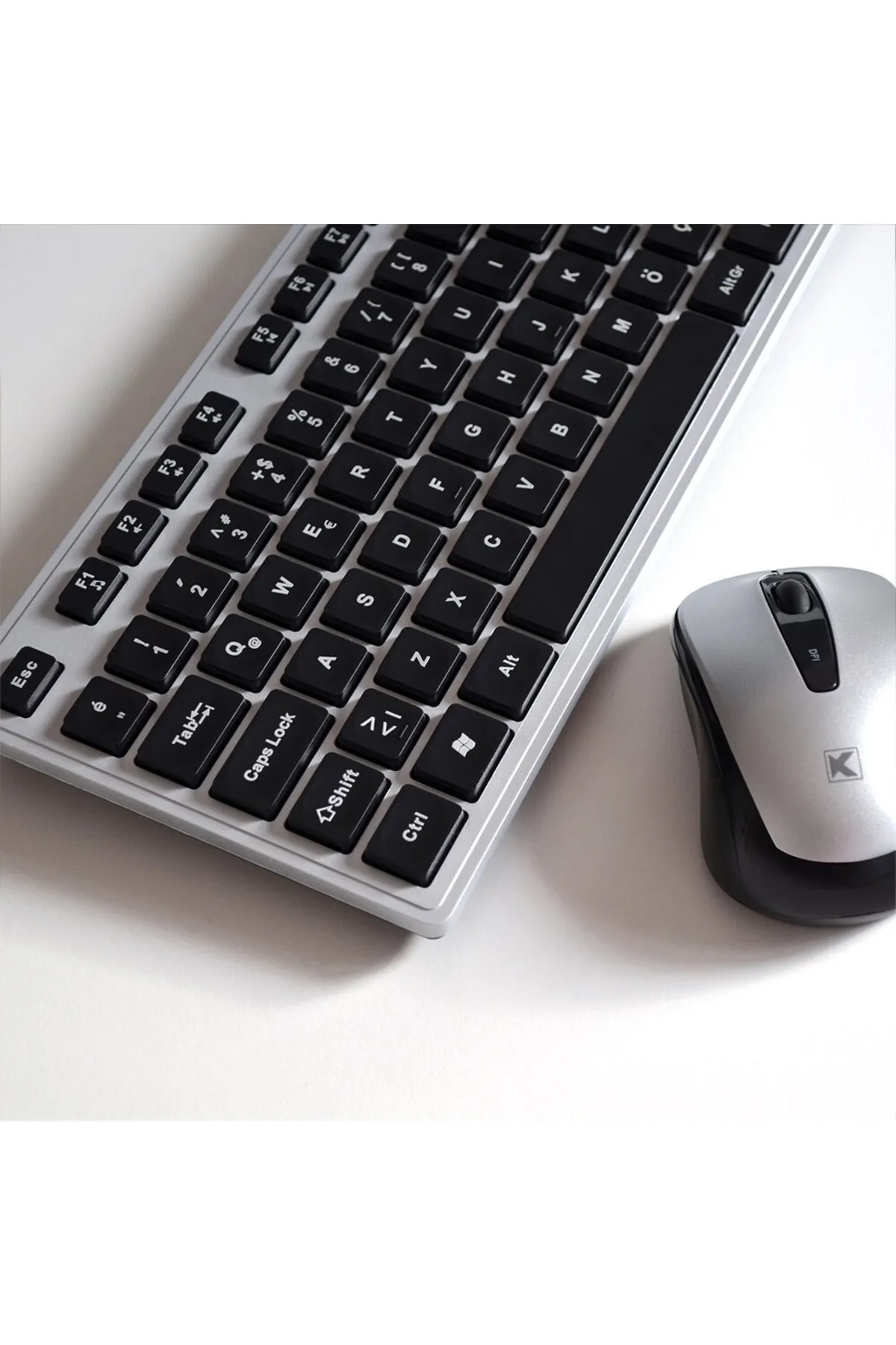 kagito Silver Kablosuz Klavye & Mouse Set Fiyatları, Özellikleri ve ...