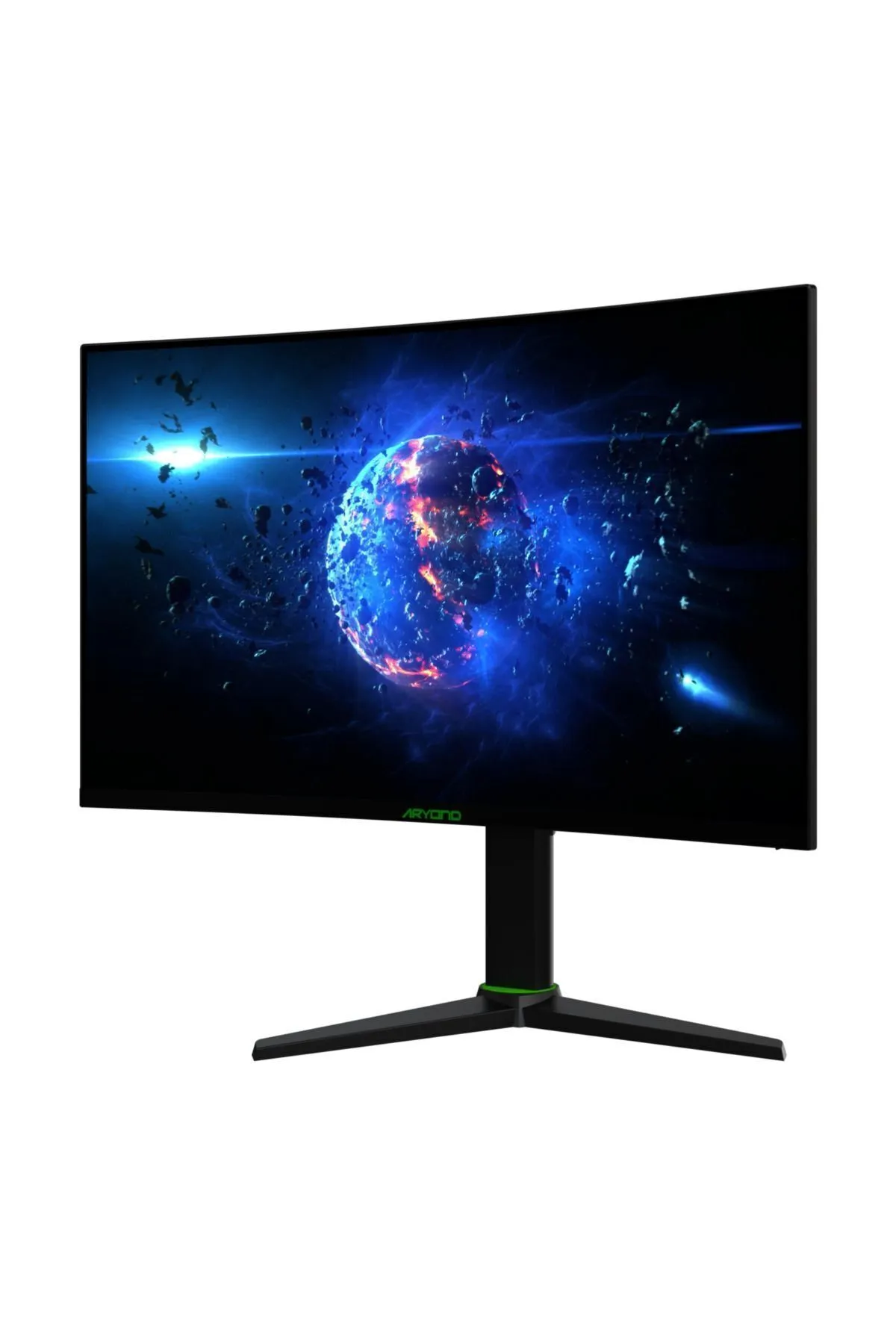 teknotrust Siyah Aryond A27 V2 27" 180hz Qhd 1 Ms Hdr10 300 Nit G-sync Freesync Curved Pivot Va Oyuncu Monitör