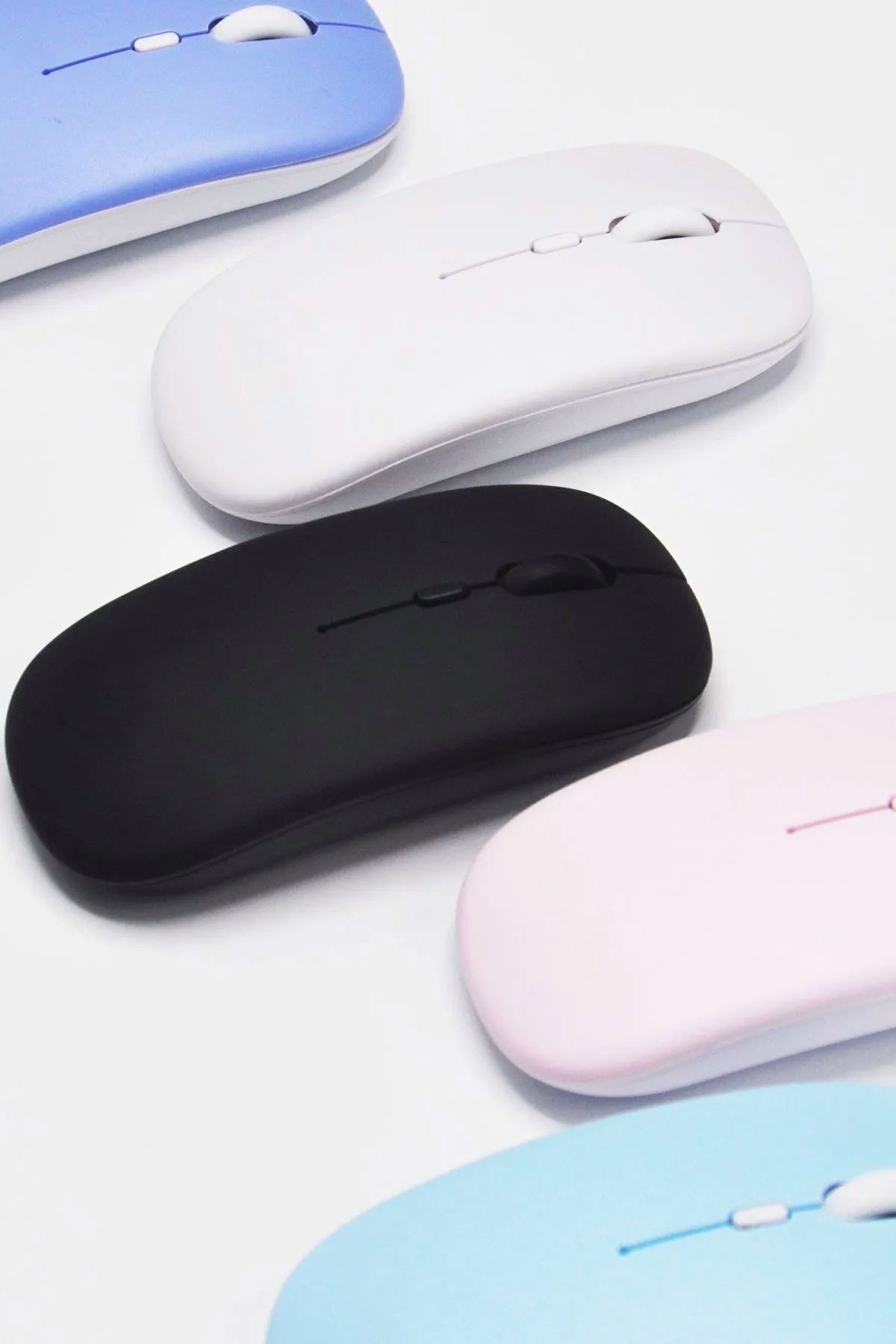 Genel Markalar Siyah Bluetooth Kablosuz Klavye Mouse Seti