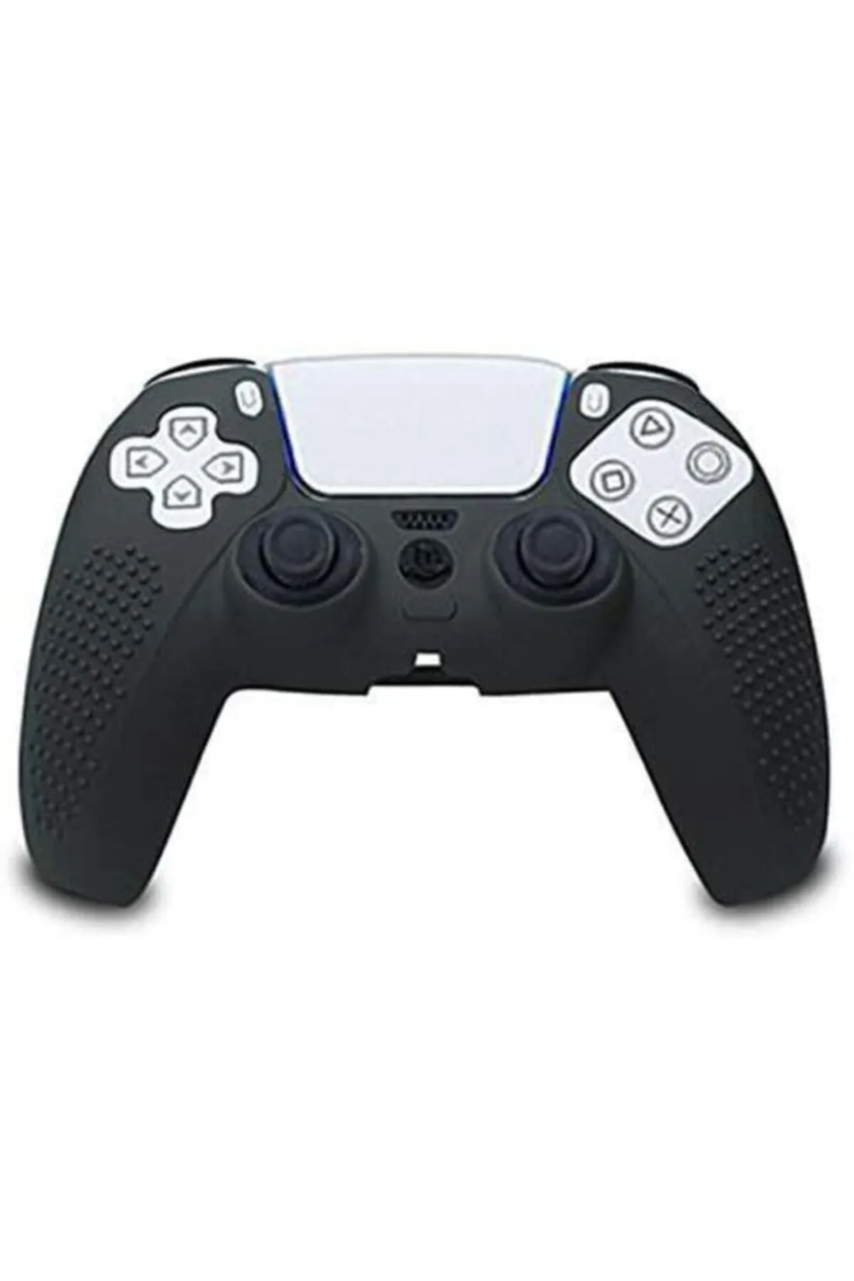 Konsol İstasyonu Siyah Playstation 5 Uyumlu Ps5 Kol Kılıfı Dualshock 5 Kabartmalı Kılıf