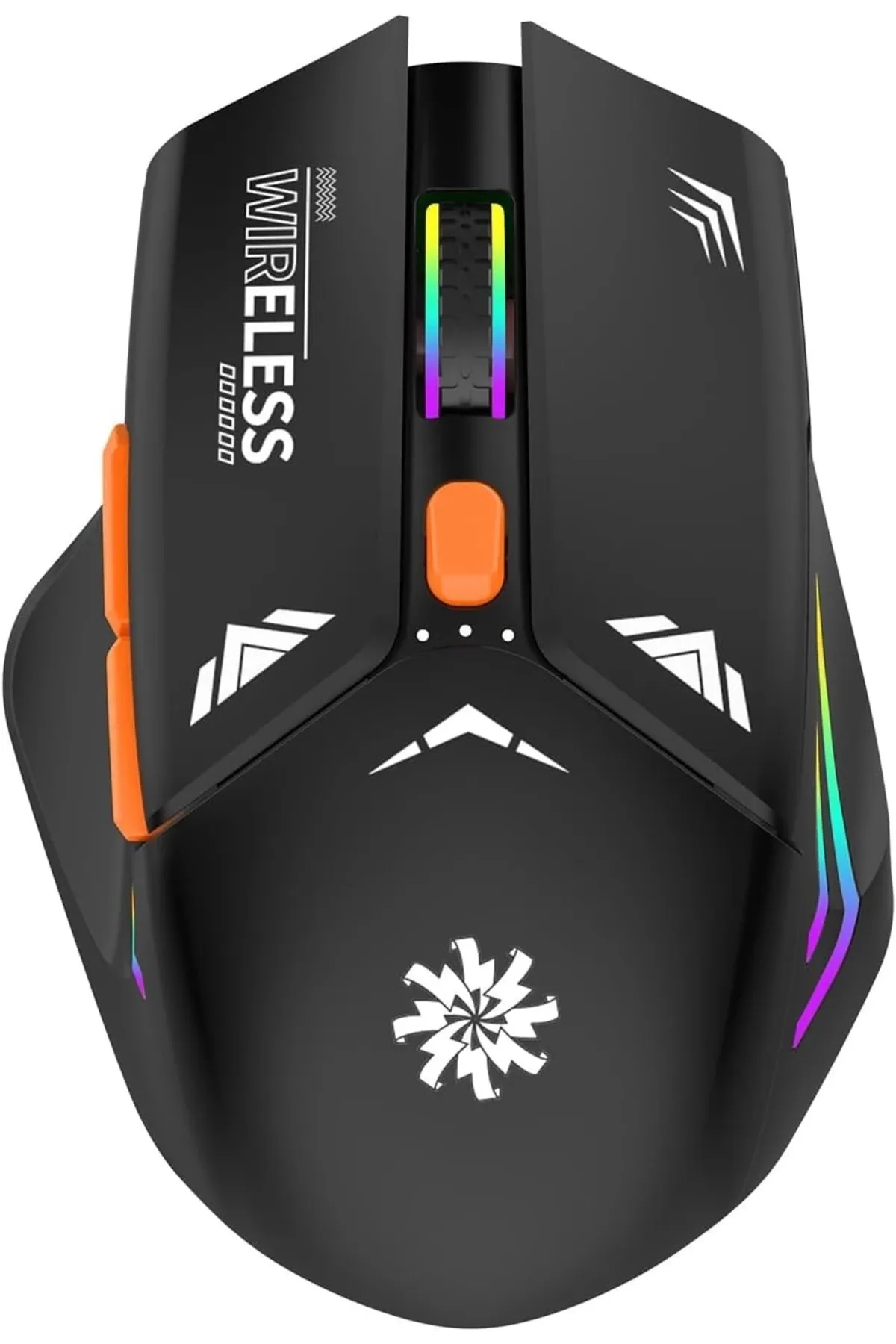 Blackbird Game Center Siyah Rgb Şarjlı Kablosuz 1600dpı Işıklı Kablosuz Mouse Bwm1