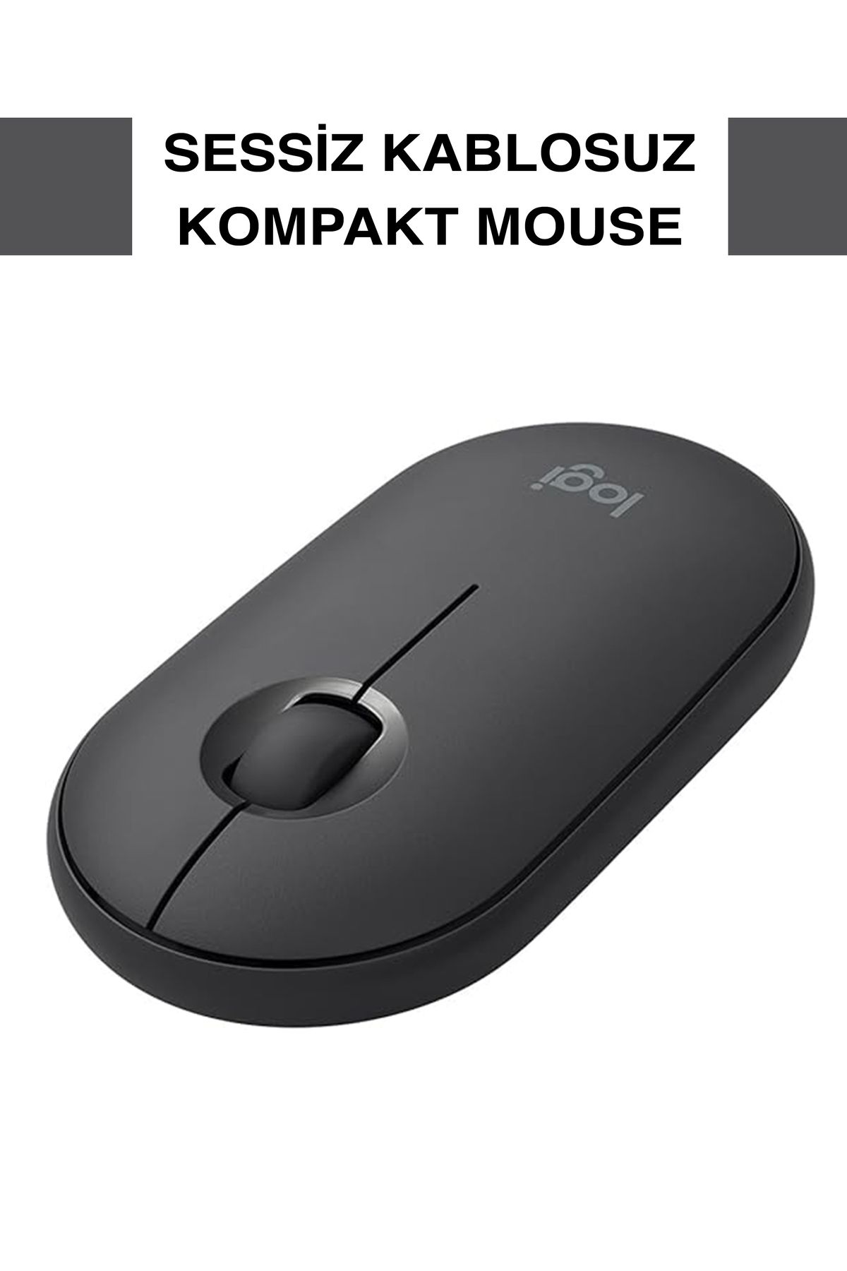 Gugush Art Siyah Sessiz Optik Kablosuz Yüksek Kaliteli Mouse