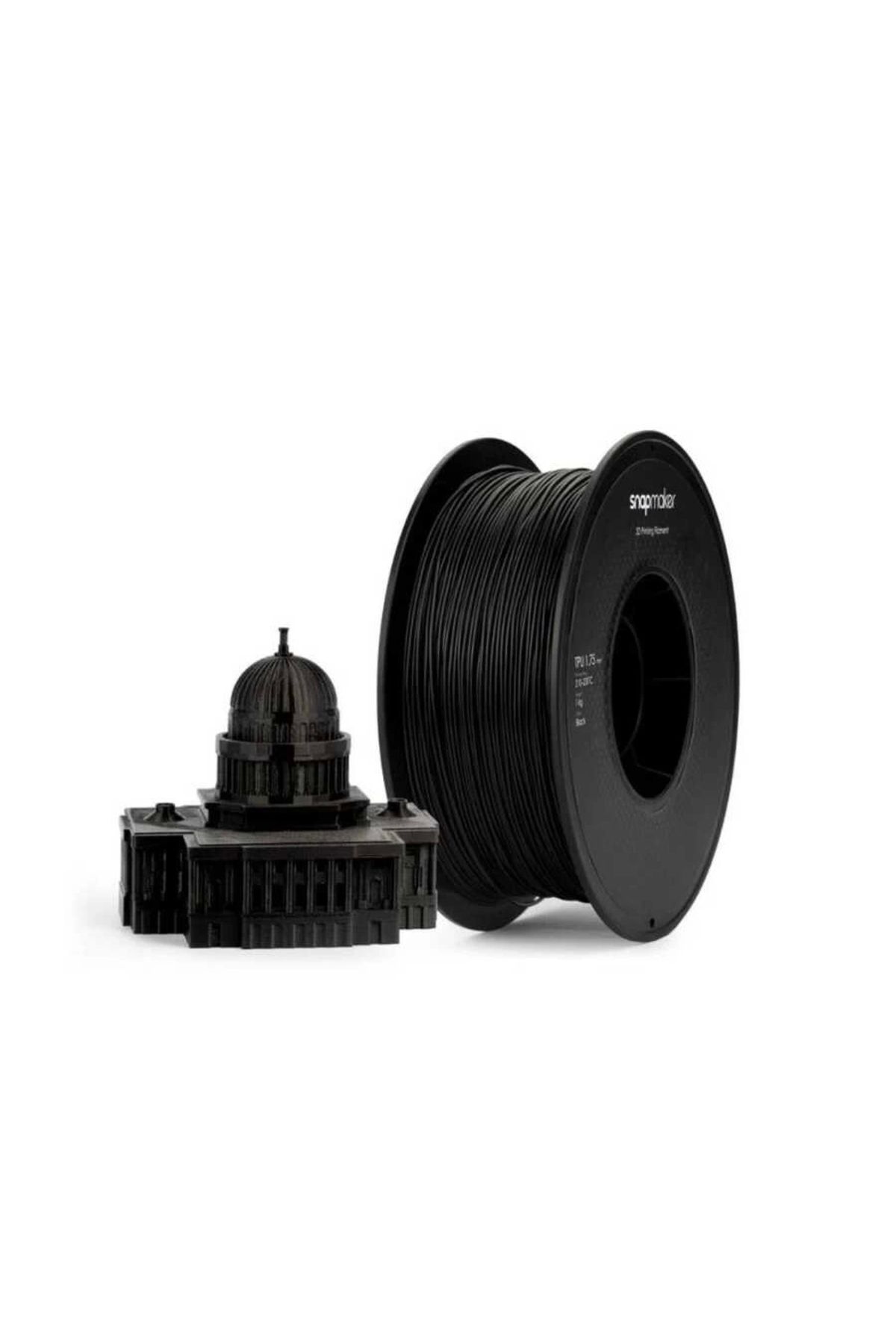 Snapmaker Siyah Tpu Filament 1 Kg