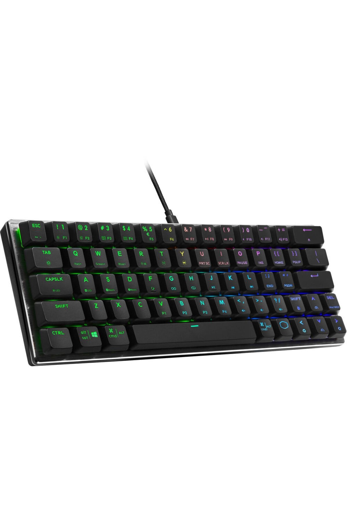 Cooler Master Sk620 Kablolu - Blue Switch Ingilizce Oyun Klavyesi