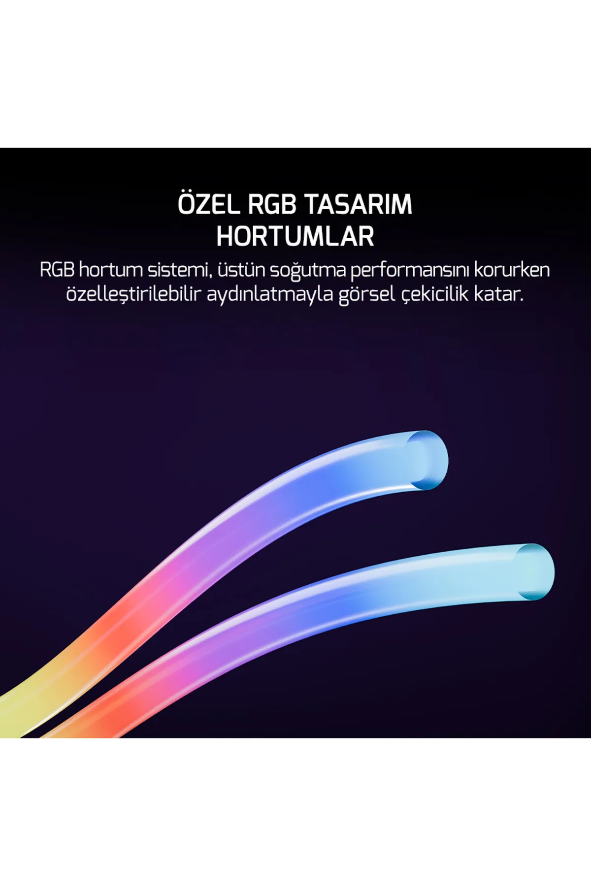 Gamepower Skadi Square 240 Argb Beyaz (RGB BORULU) 240mm Cpu Sıvı Soğutma