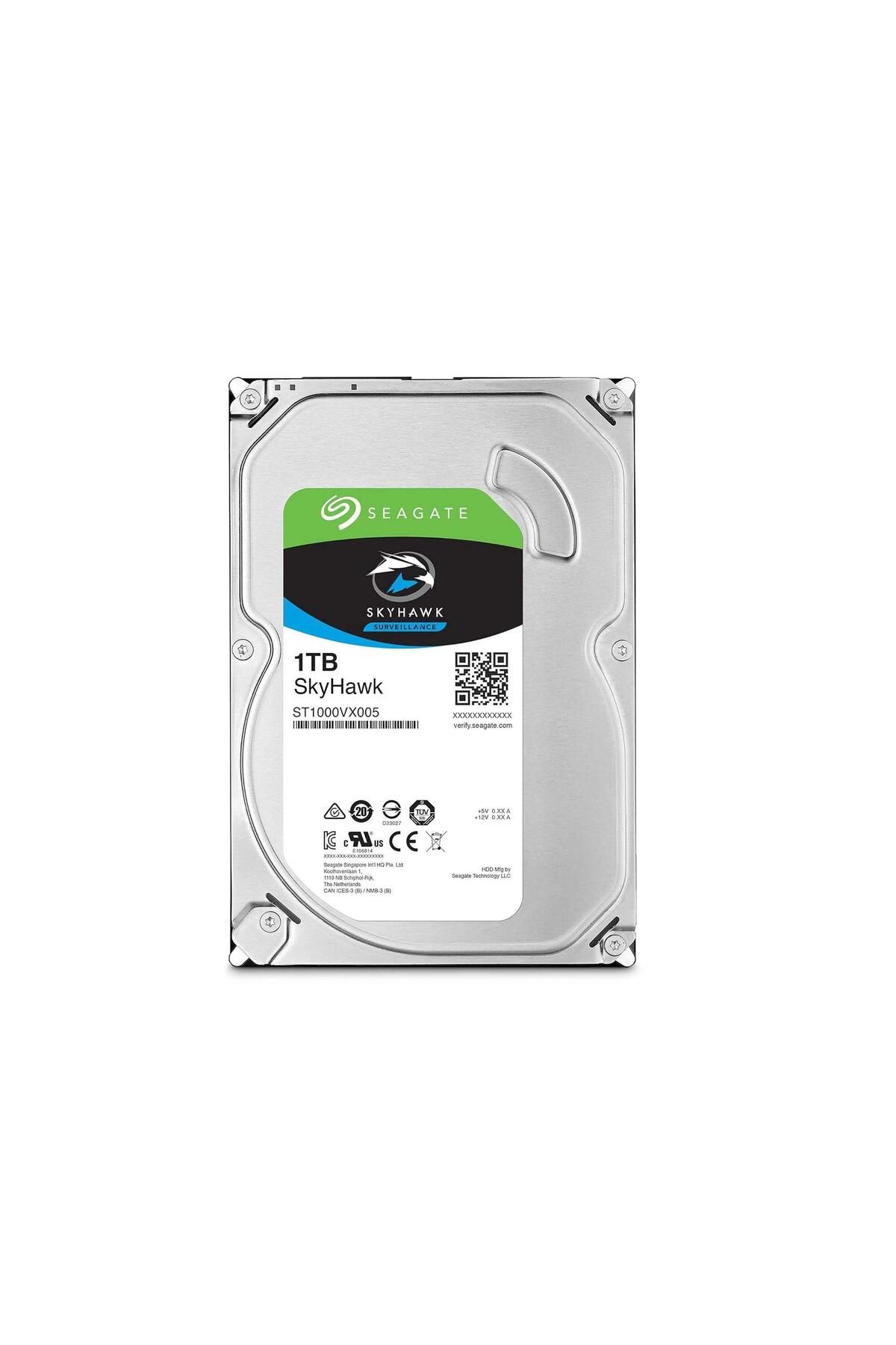 Seagate SKYHAVVK ST1000VX005 3.5" 1TB 5900rpm 64mb SATA 7/24 Harddisk