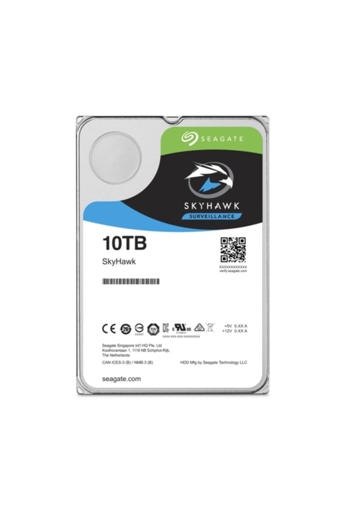 Seagate Skyhawk 3,5 10tb 256mb 7200 St10000ve0008