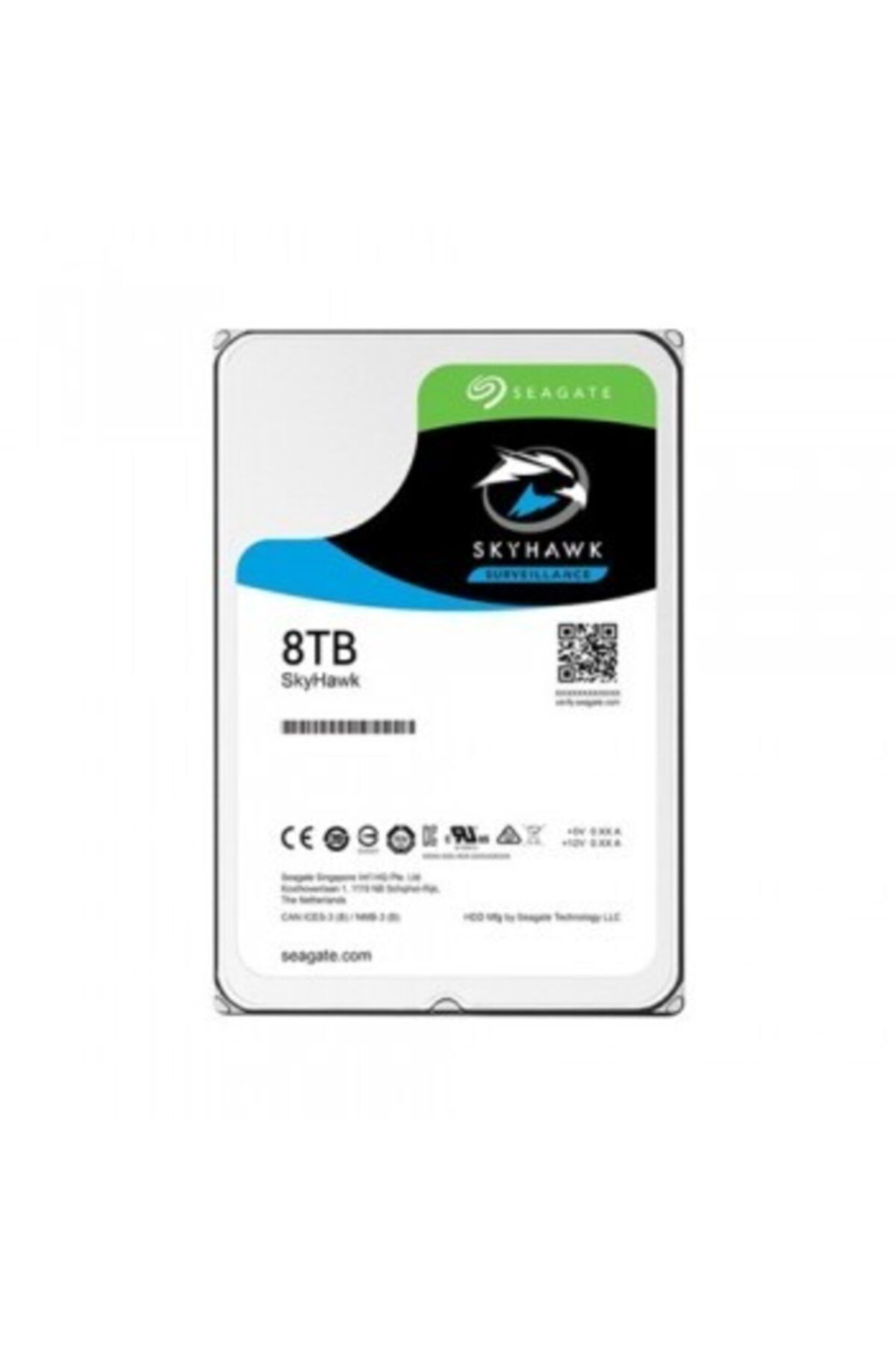 Seagate Skyhawk St8000vx004 8tb 256mb 3.5” Sata 3 7/24 Güvenlik Diski