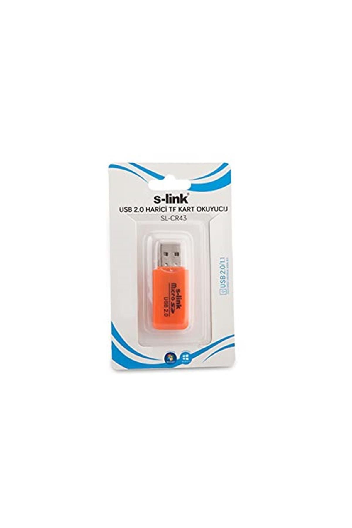 S-link Sl-cr43 Usb 2.0 Kart Okuyucu, Asorti Kategori: Usb