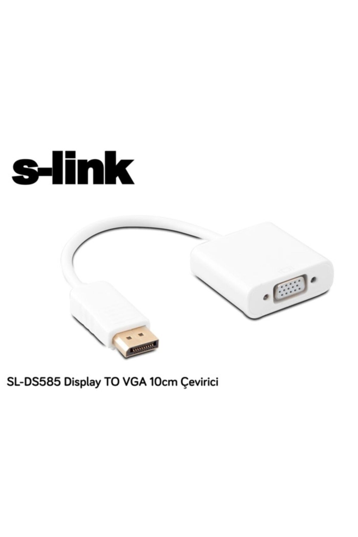 S-link SL-DS585 Display Erkek To Vga Dişi Çevirici