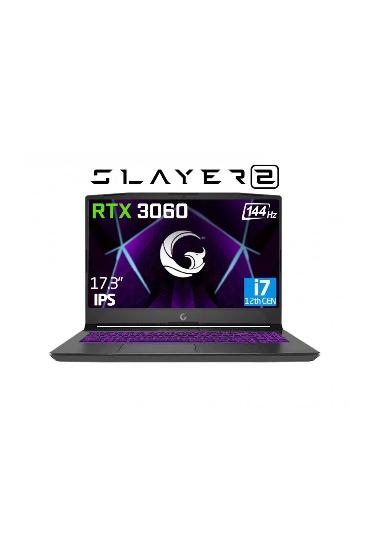 Game Garaj Slayer2 D5 7xl-3060 C1 Intel I7 12700h 16gb Ram 500gb Ssd Rtx3060 6gb 17.3" 144hz Freedos Bilgisayar