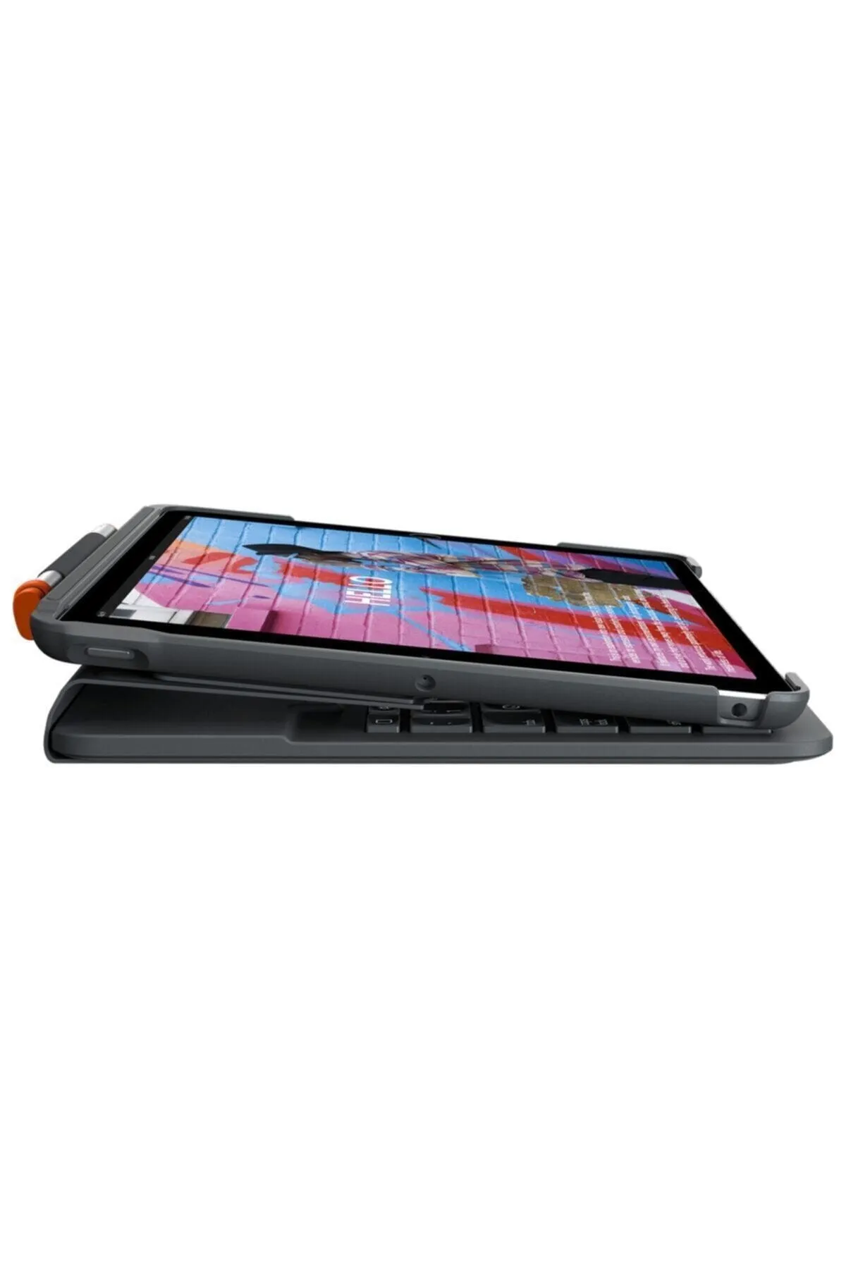 Logitech Slim Folio Ipad 7. Nesil Ve 8. Nesil Için Klavyeli Kılıf (TÜRKÇE, Q)