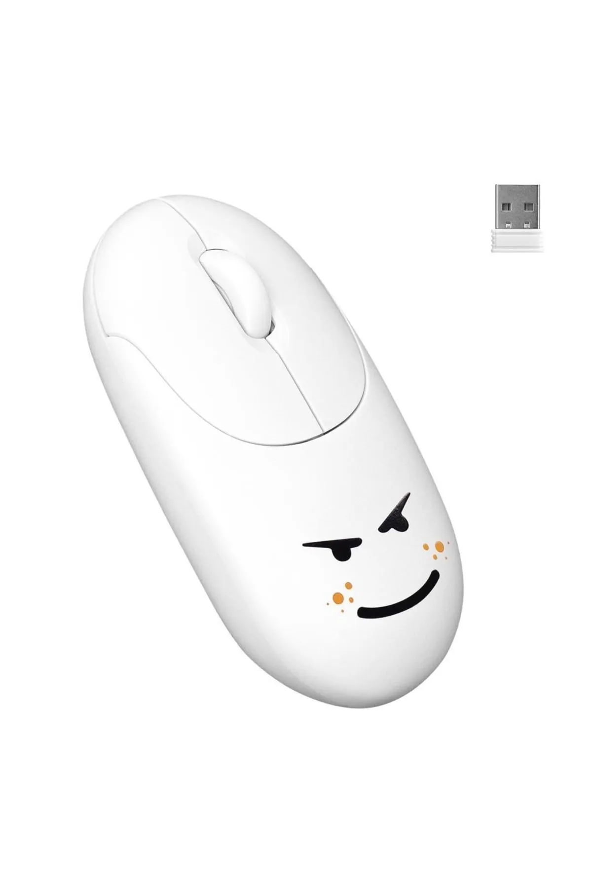 Everest Sm-26 Fashıon 2.4ghz Beyaz Kabartmalı Kablosuz Mouse Modern Tasarım 826334