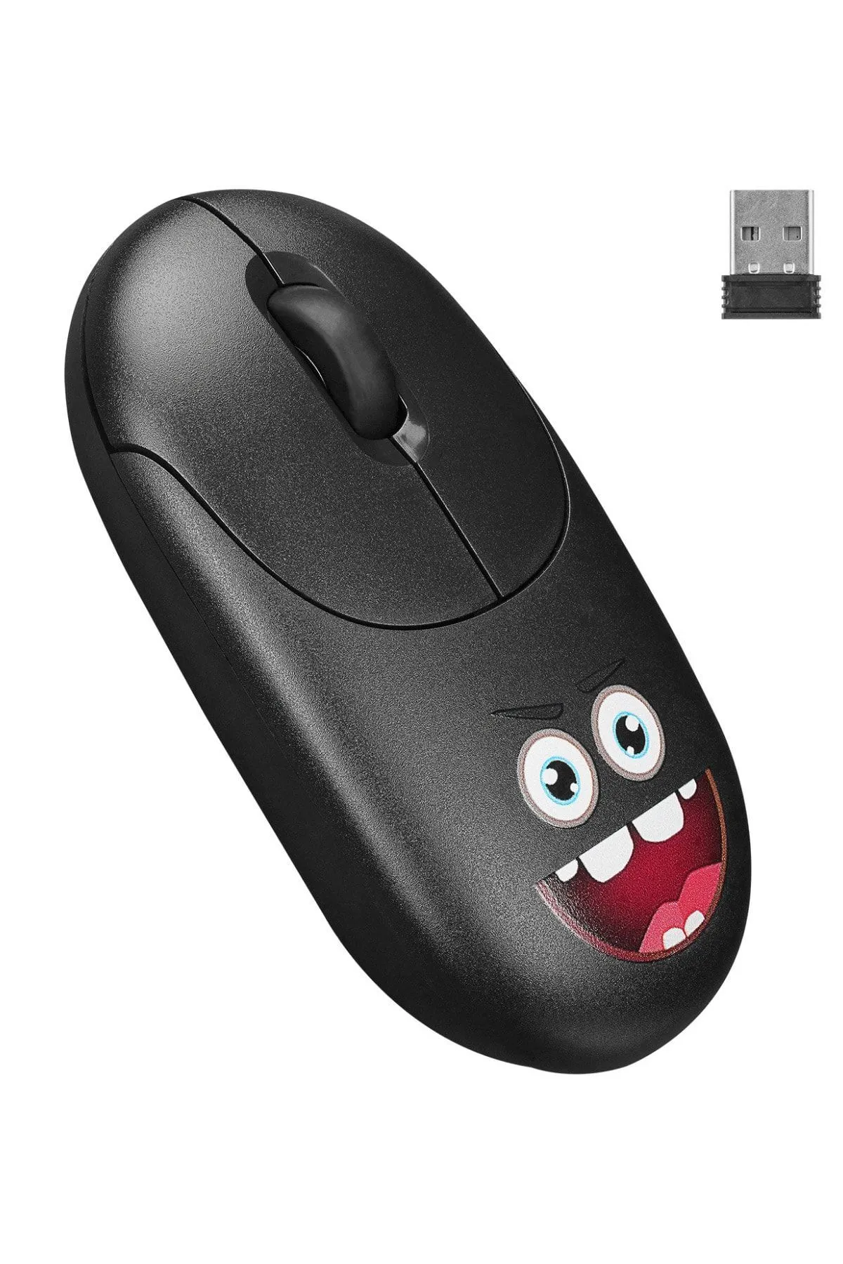 Everest Sm-26 Fashıon 2.4ghz Siyah Kabartmalı Kablosuz Mouse Modern Tasarım 431550