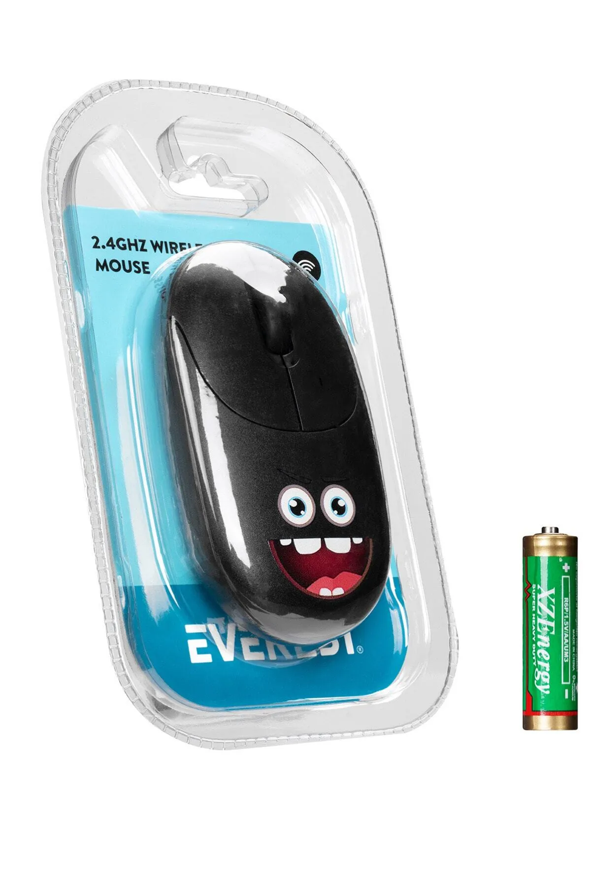 Everest Sm-26 Fashıon 2.4ghz Siyah Kabartmalı Kablosuz Mouse Modern Tasarım 431550