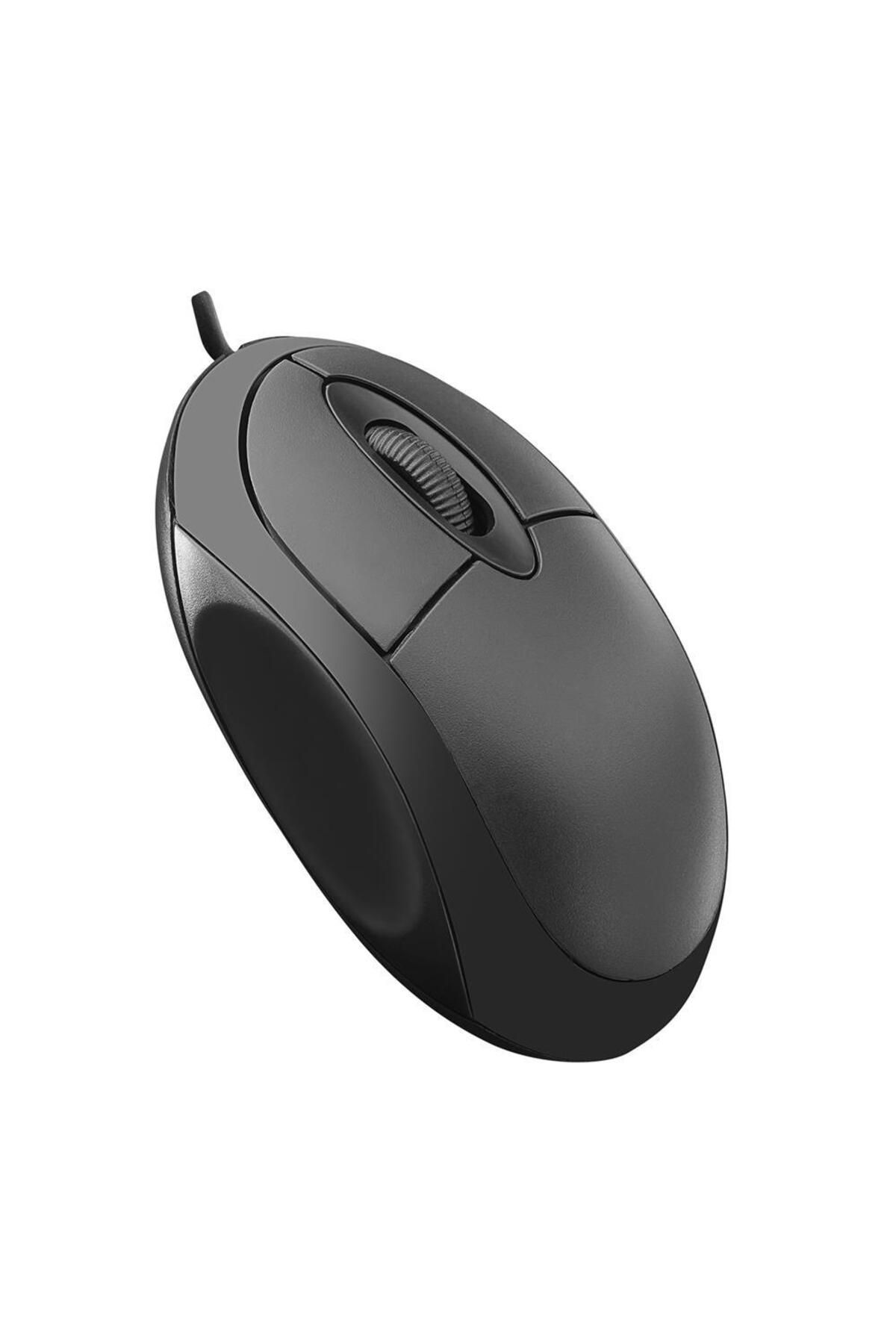 Everest SM-385 K 1.9M Bakır Kablolu USB Siyah 1200dpi Optik Mouse