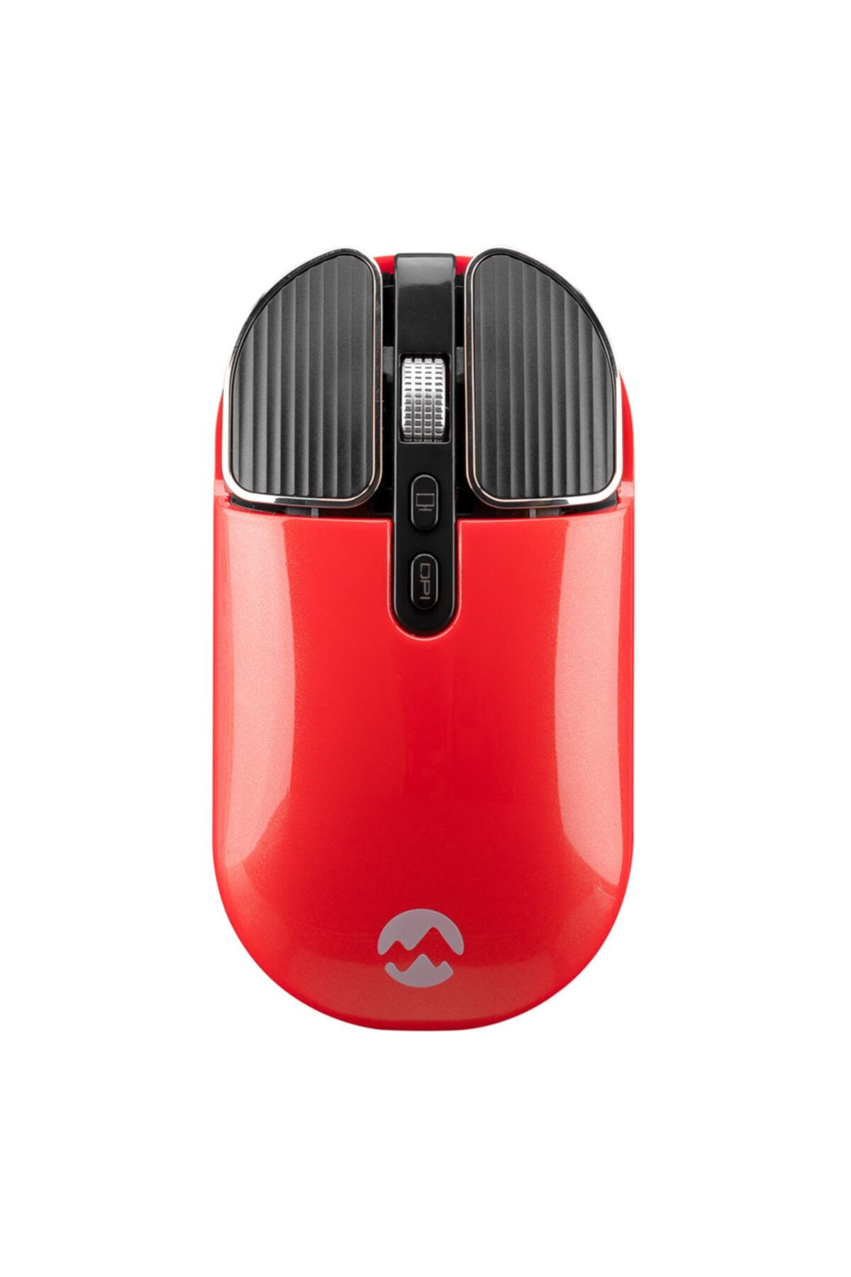 Everest Sm-619 Metalik Kırmızı 1600dpi Süper Sessiz Şarjlı Premium Kablosuz Mouse