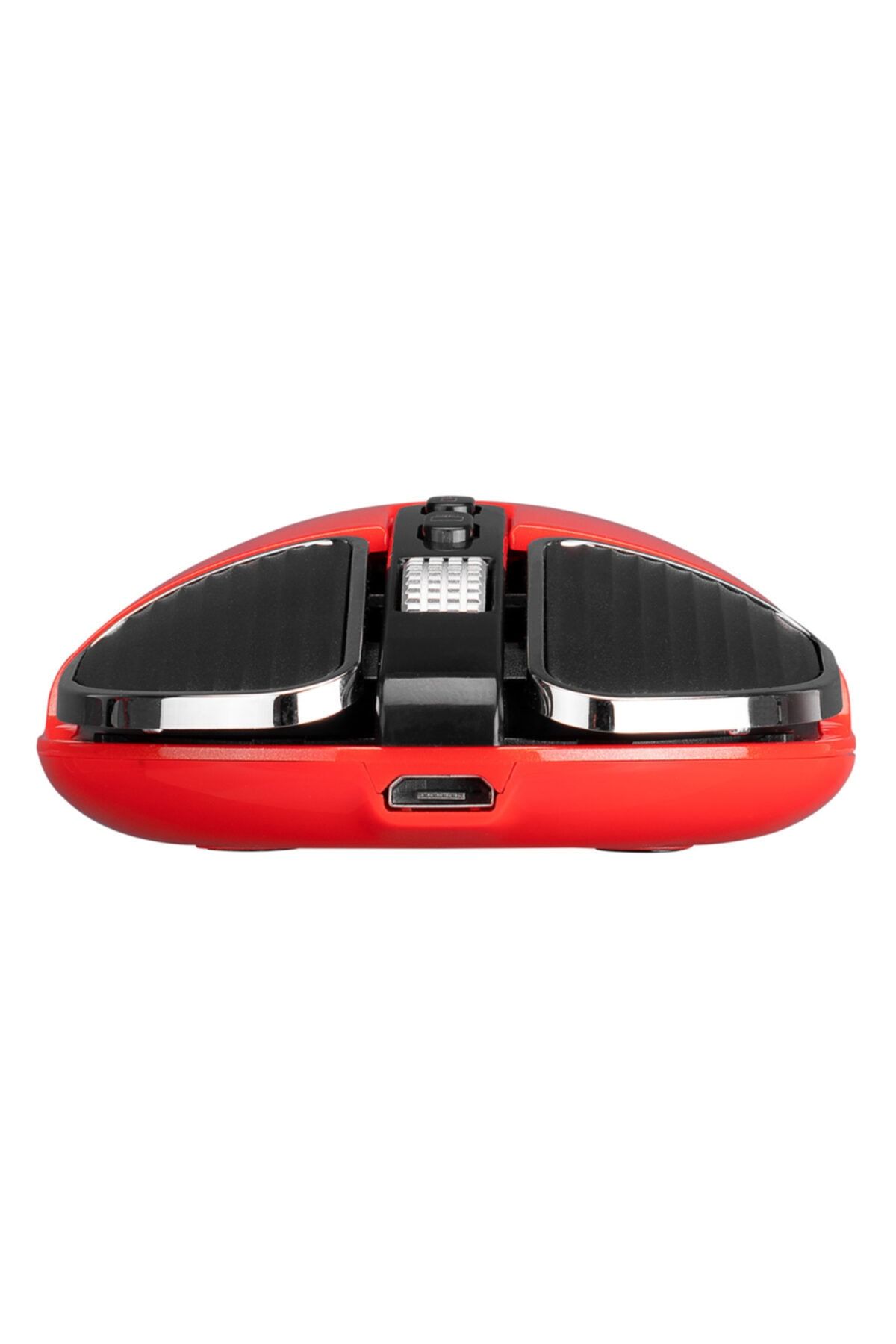 Everest Sm-619 Metalik Kırmızı 1600dpi Süper Sessiz Şarjlı Premium Kablosuz Mouse