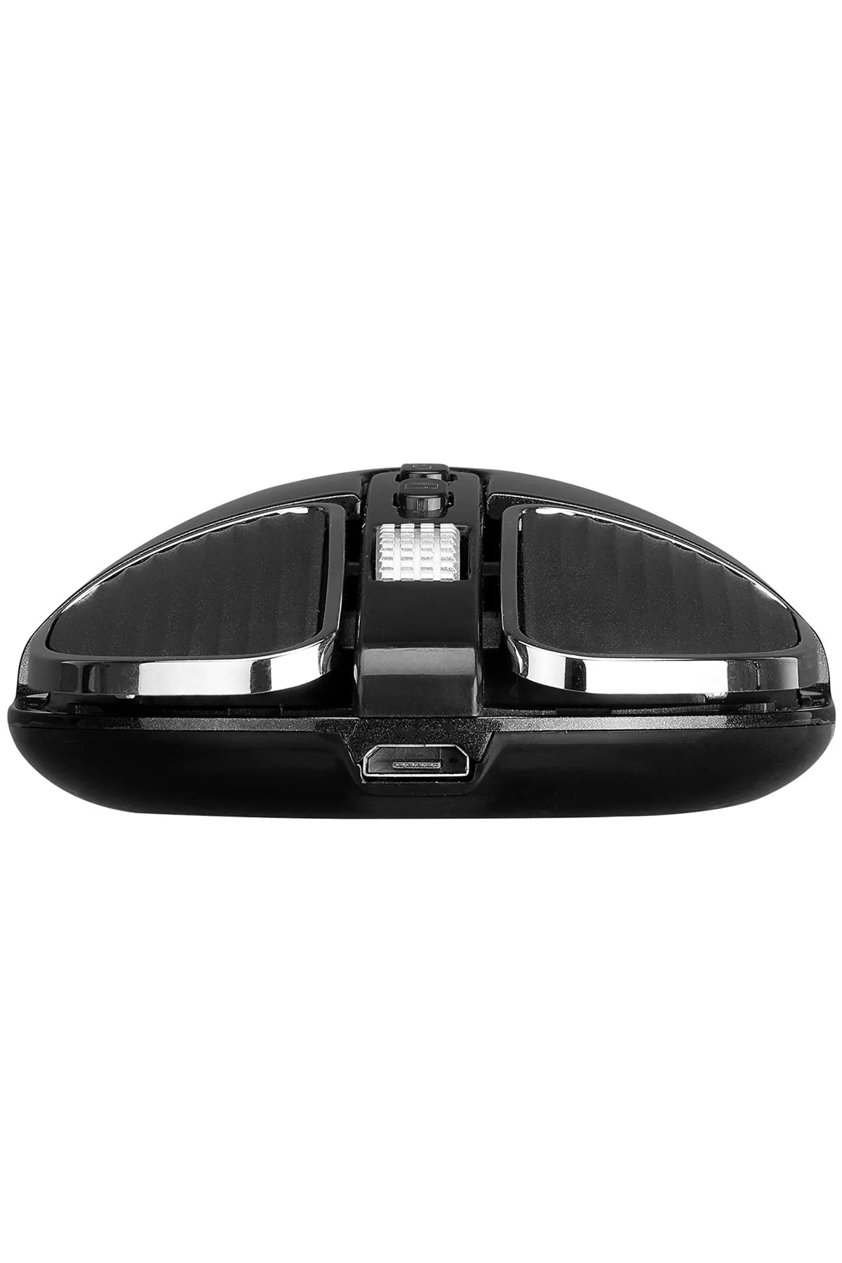 Everest Sm-619 Metalik Siyah 1600 Dpı 2.4 Ghz Süper Sessiz Şarj Edilebilir Premium Kablosuz Mouse