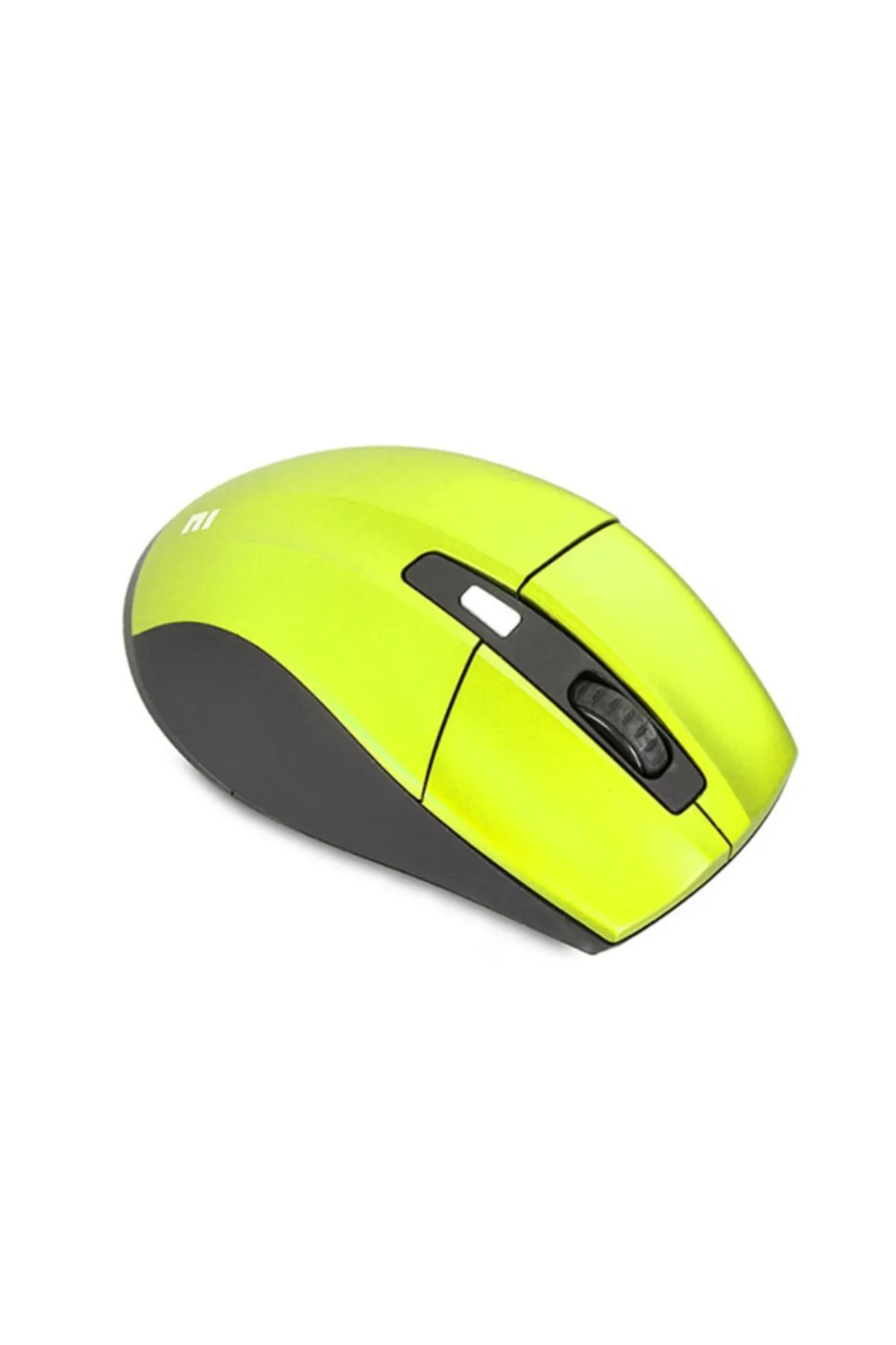 starnewstore Sm-861 Usb Yeşil 800/1200/1600dpi Süper Sessiz Kablosuz Mouse Modern Tasarım 431550 Yeni Des Sfe