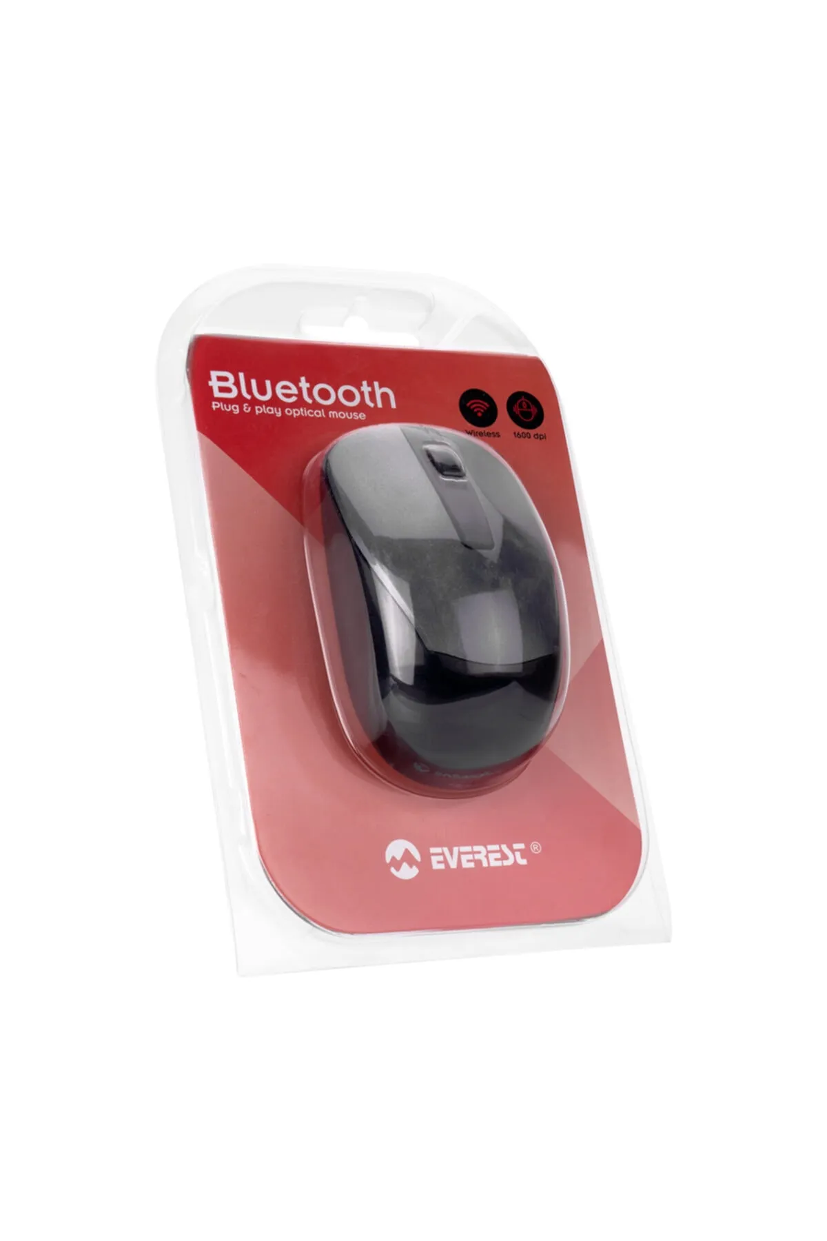 Everest Sm-bt84 Bluetooth Siyah 800-1200-1600dpi Optik Kablosuz Mouse Modern Tasarım 431550