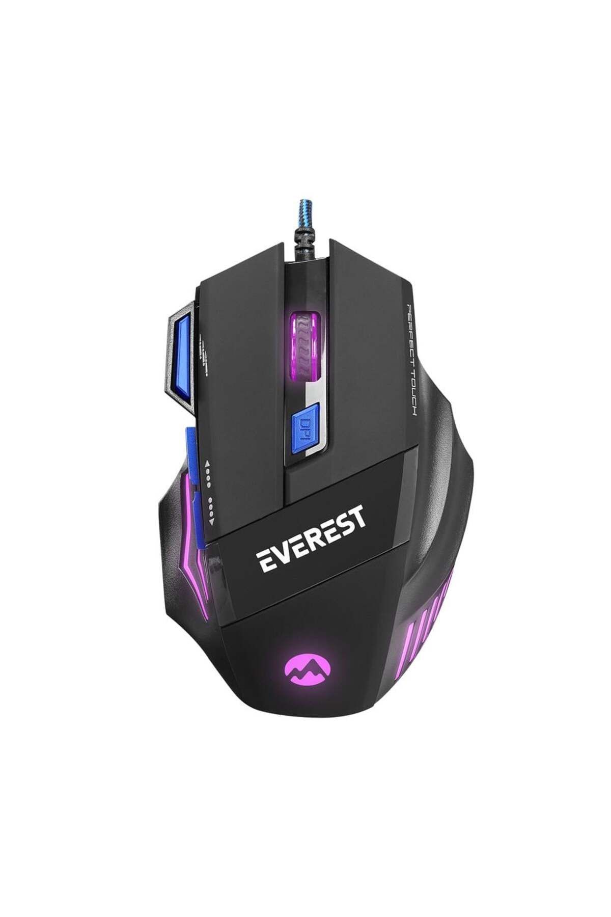 Everest Sm-g23 X-speed 7200 Dpi Gaming Mouse+mouse Pad-si?yah/gümüş