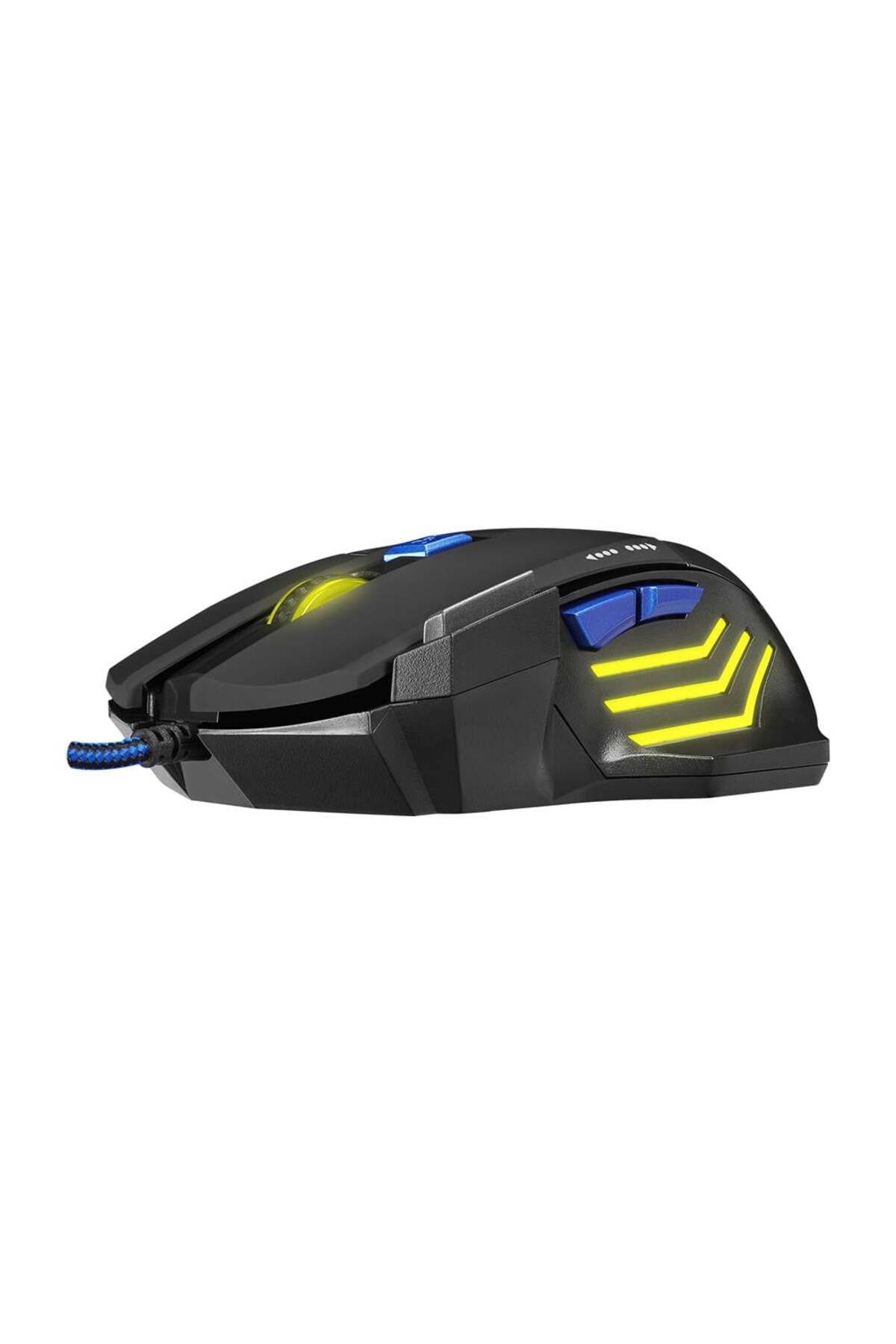 Everest Sm-g23 X-speed 7200 Dpi Gaming Mouse+mouse Pad-si?yah/gümüş