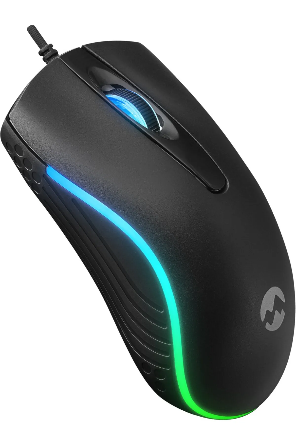 shop SM-M9 Usb Siyah 3D Optik Led Mouse