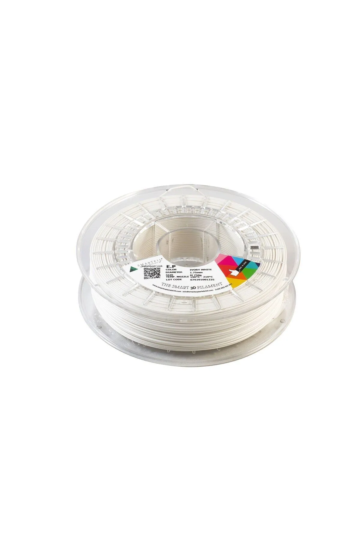 Smart Materials 3D Smartfil EP 1.75mm FİLDİŞİ BEYAZI 750g Filament