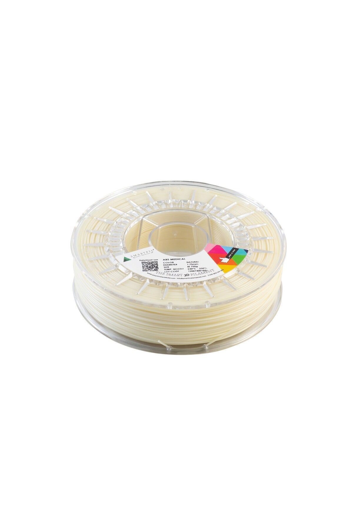 Smart Materials 3D Smartfil MEDICAL 1.75mm NATURAL 750g Filament