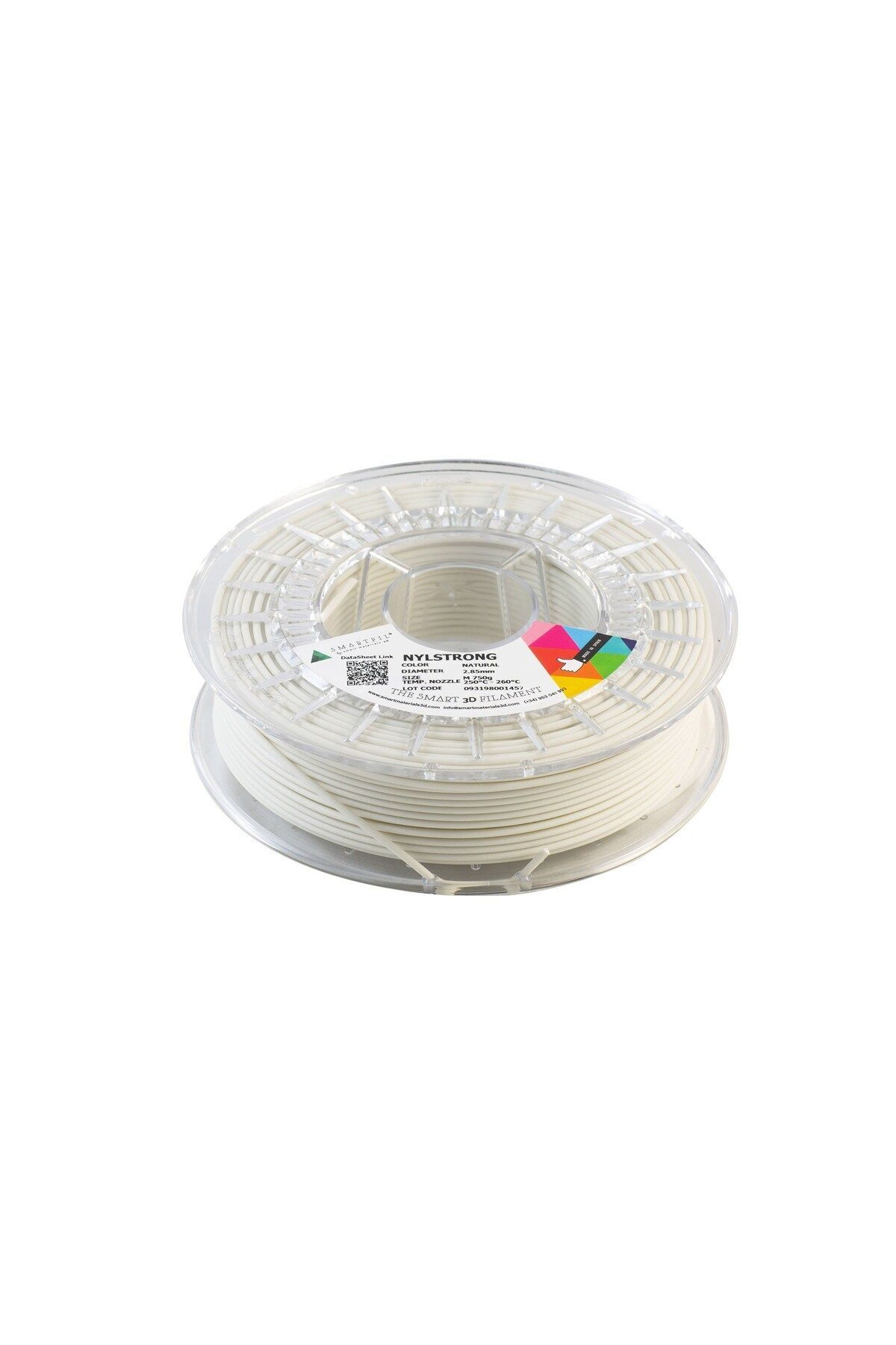 Smart Materials 3D Smartfil NYLSTRONG 2.85mm NATURAL 750g Filament