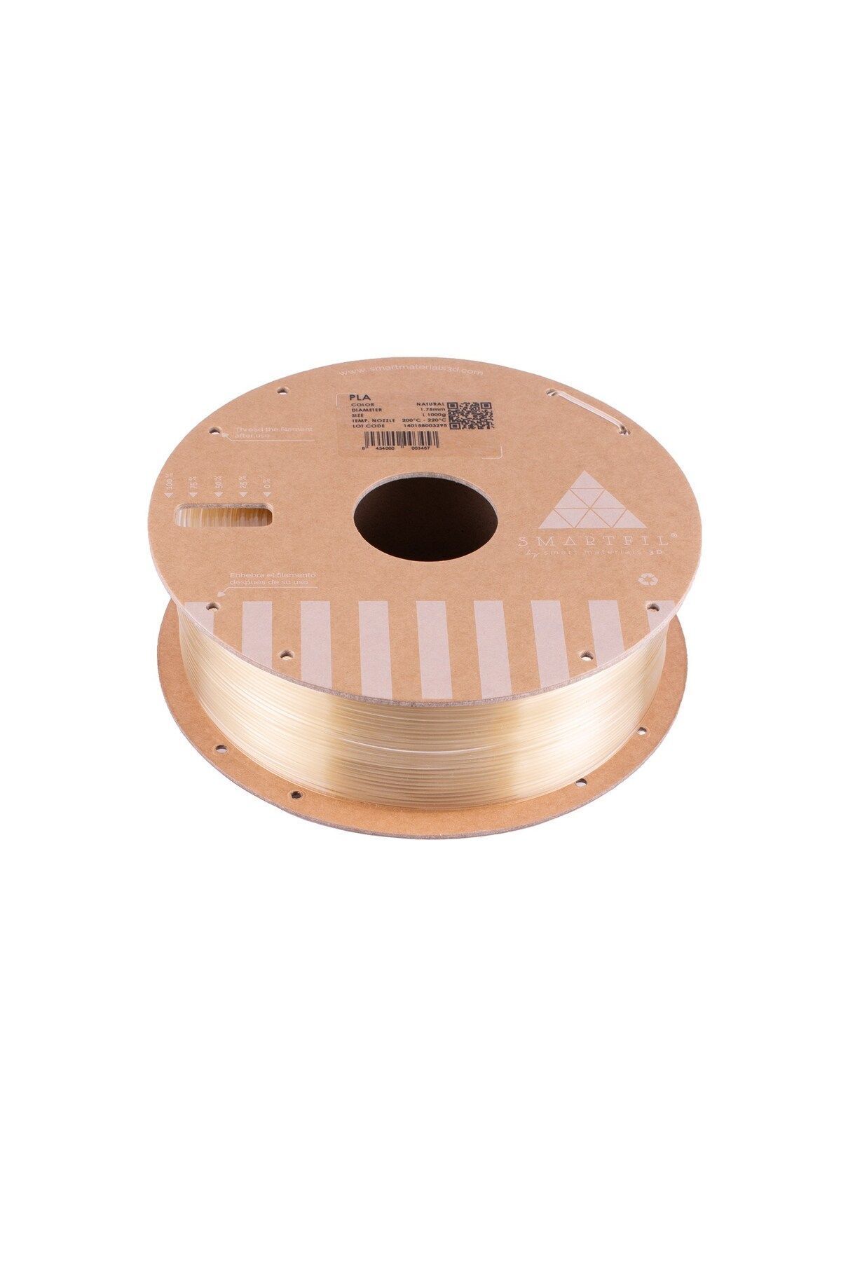 Smart Materials 3D Smartfil PLA 1.75mm NATURAL 1000g Filament