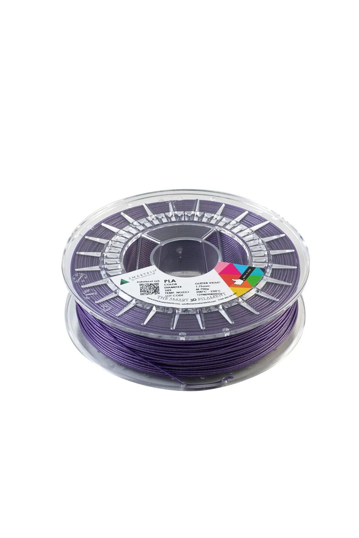 Smart Materials 3D Smartfil PLA 1.75mm SİMLİ MENEKŞE 750g Filament