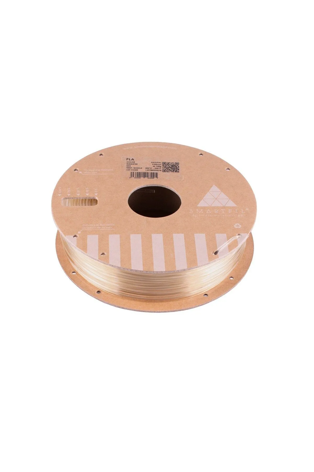 Smart Materials 3D Smartfil PLA 2.85 mm Natural 750g Filament