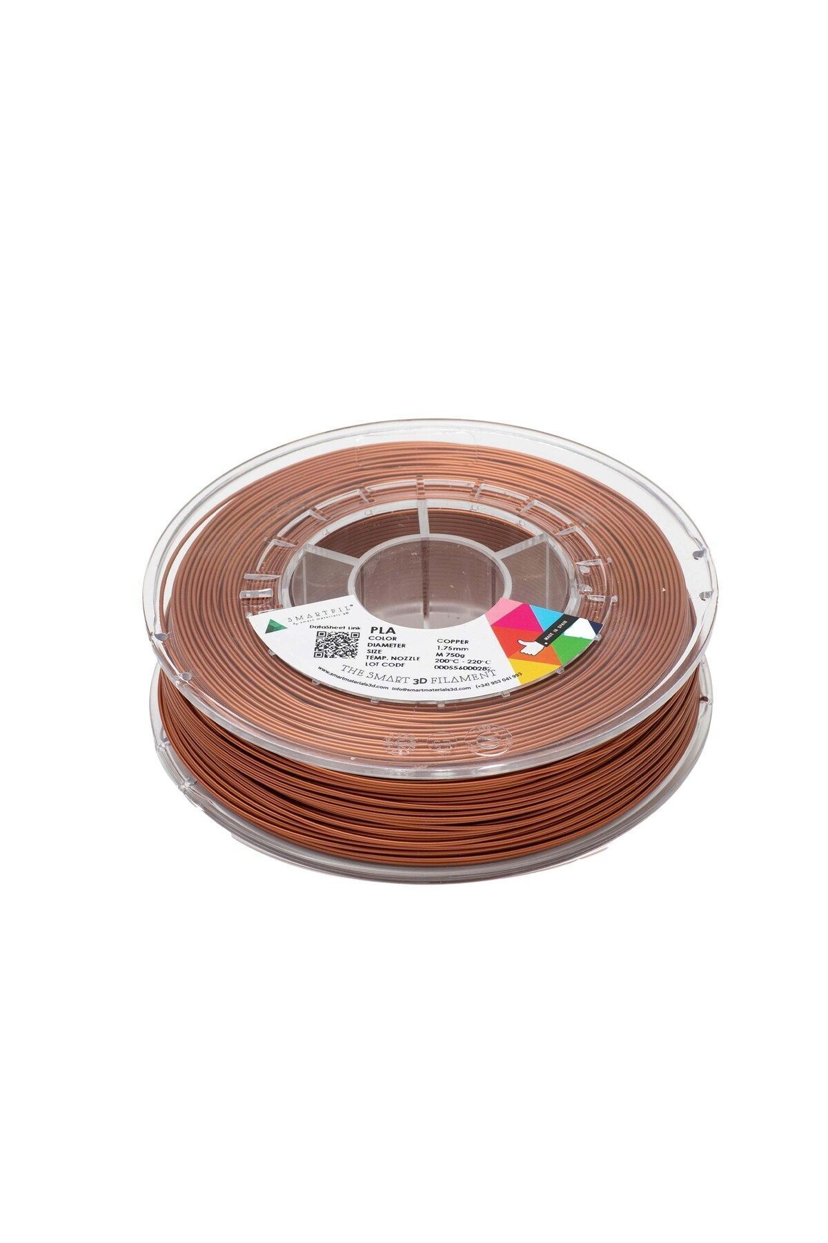 Smart Materials 3D Smartfil PLA SILK 1.75mm BAKIR 750g Filament