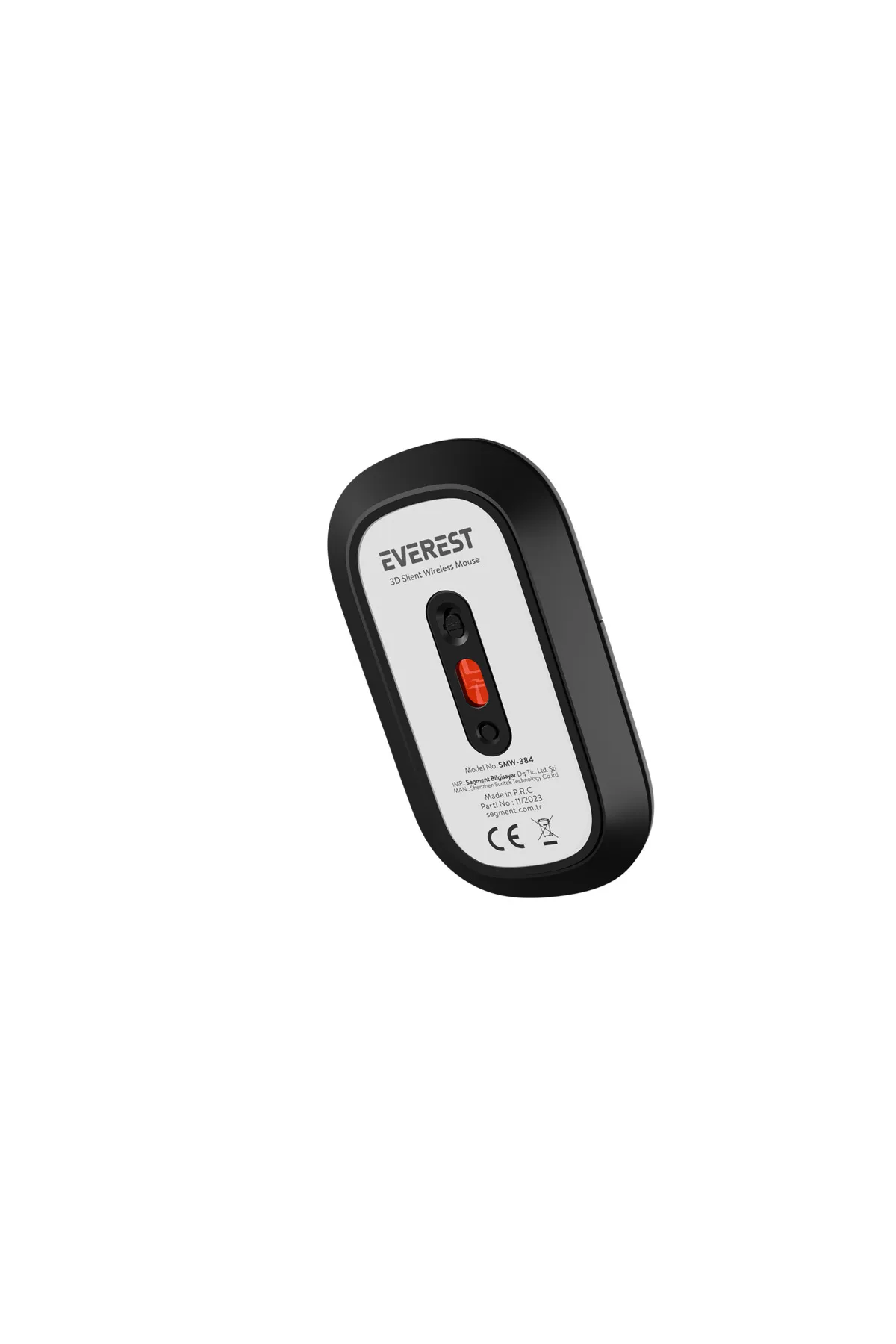 Everest Smw-384 2.4ghz Usb Kablosuz Sessiz Mouse Antrasit 3d Pilli 1600 Dpı Wireless | By Ramwhite