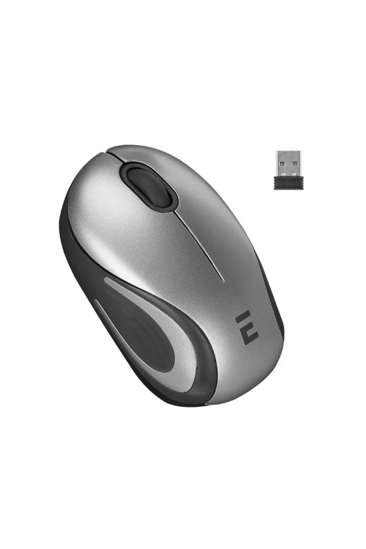 Everest SMW-555 Mini Kablosuz Mouse, Usb, Gümüş, 2.4Ghz